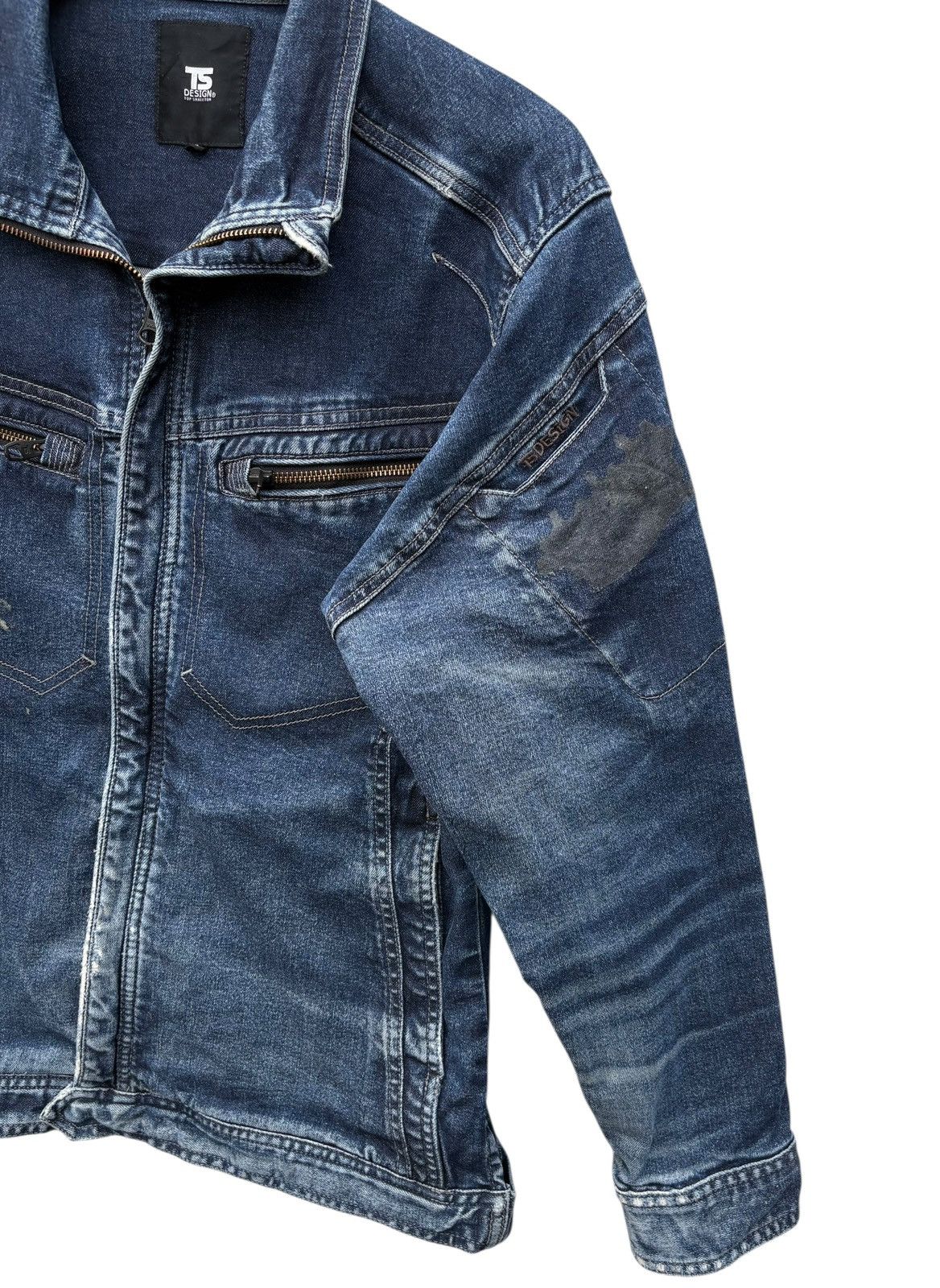 Other TS Design Bleached Works Denim Jacket Size US M / EU 48-50 / 2 - 7 Thumbnail