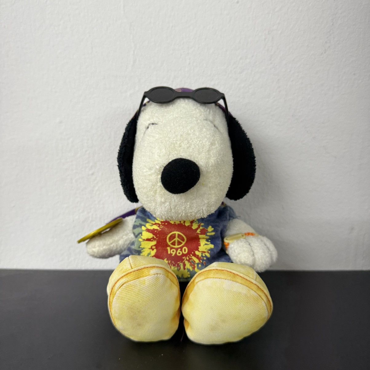 Vintage 50th Anniversary Snoopy Woodstock Theme Soft Toys