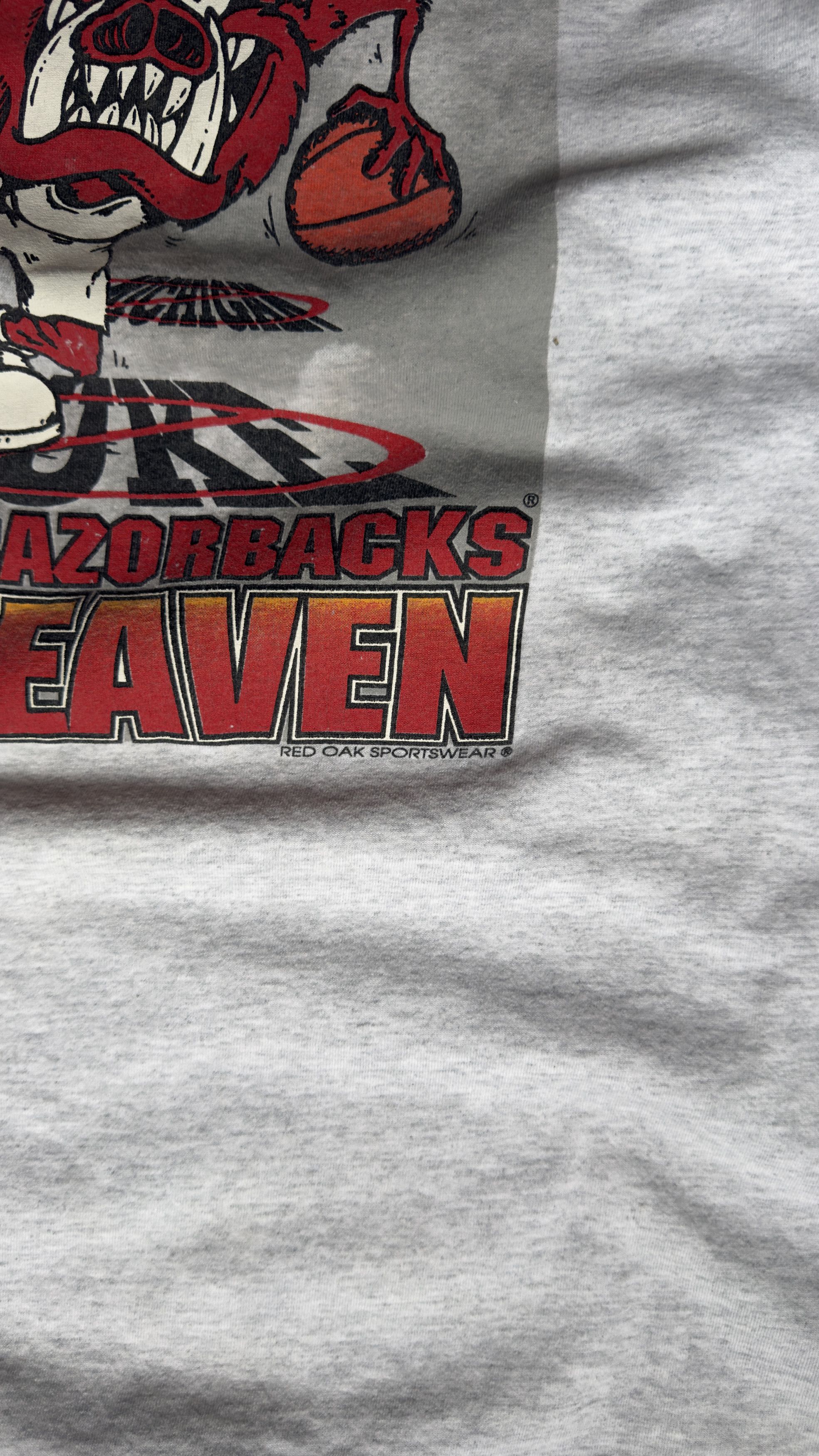 Vintage '94 Arkansas Razorback Tee Size US L / EU 52-54 / 3 - 2 Thumbnail