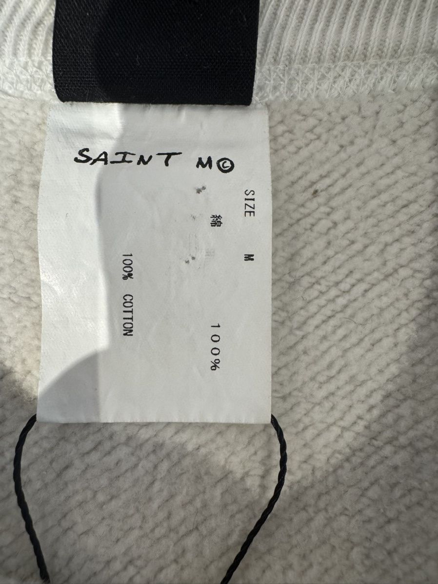 Saint Michael Saint Michael “Read A Book” White Crewneck Size US M / EU 48-50 / 2 - 5 Thumbnail