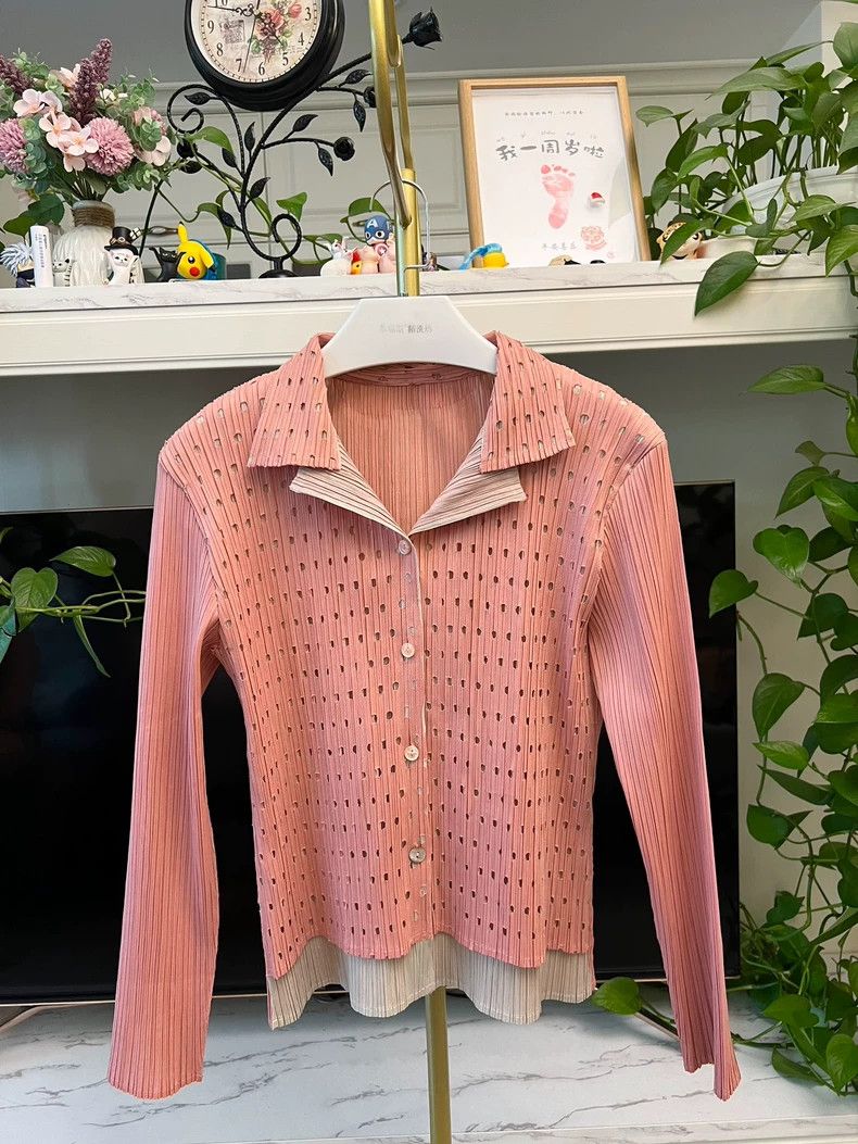Issey Miyake issey miyake size：3 Pink vintage coat 2506-Nextarrow Size XXS / US 00 / IT 34 - 1 Thumbnail