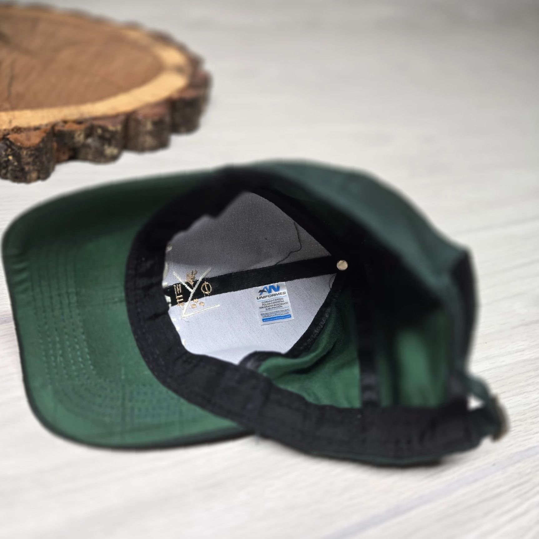 Vintage VINTAGE Unbranded Baseball Cap Hat Adult One Size Green Adjustable 90s Men Size ONE SIZE - 5 Thumbnail