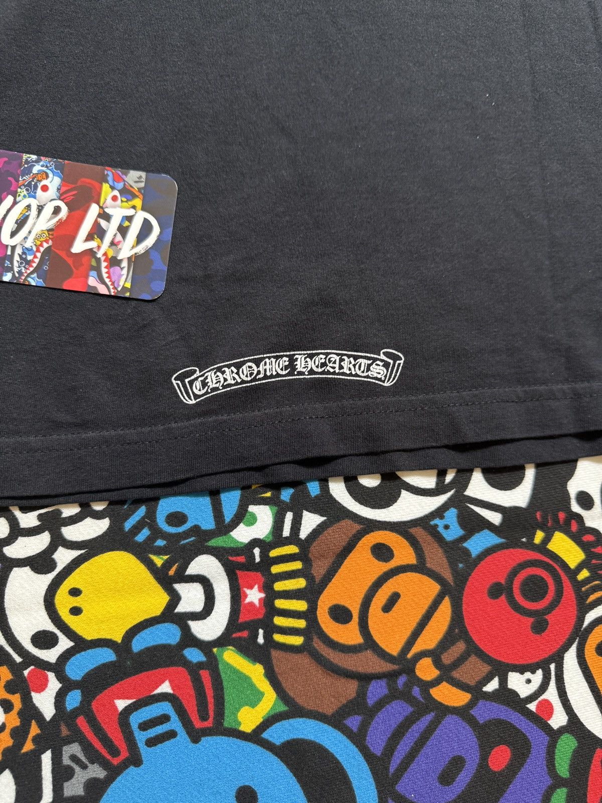 Chrome Hearts Chrome Hearts Black Gradient Floral Logo Long Sleeve Tee Size US XS / EU 42 / 0 - 14 Thumbnail