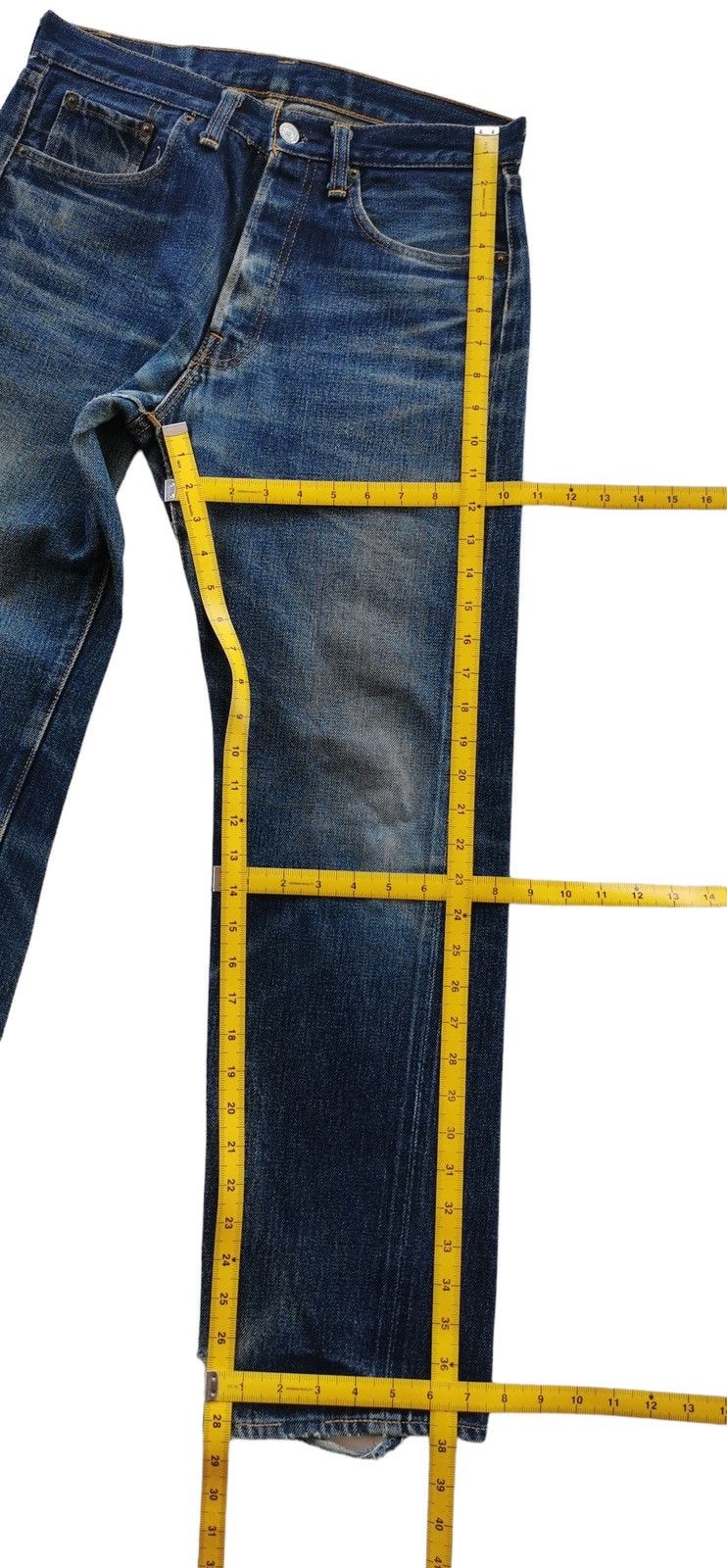 Denime × Samurai Jeans × The Flat Head Denime Selvedge Jeans Size US 30 / EU 46 - 11 Thumbnail