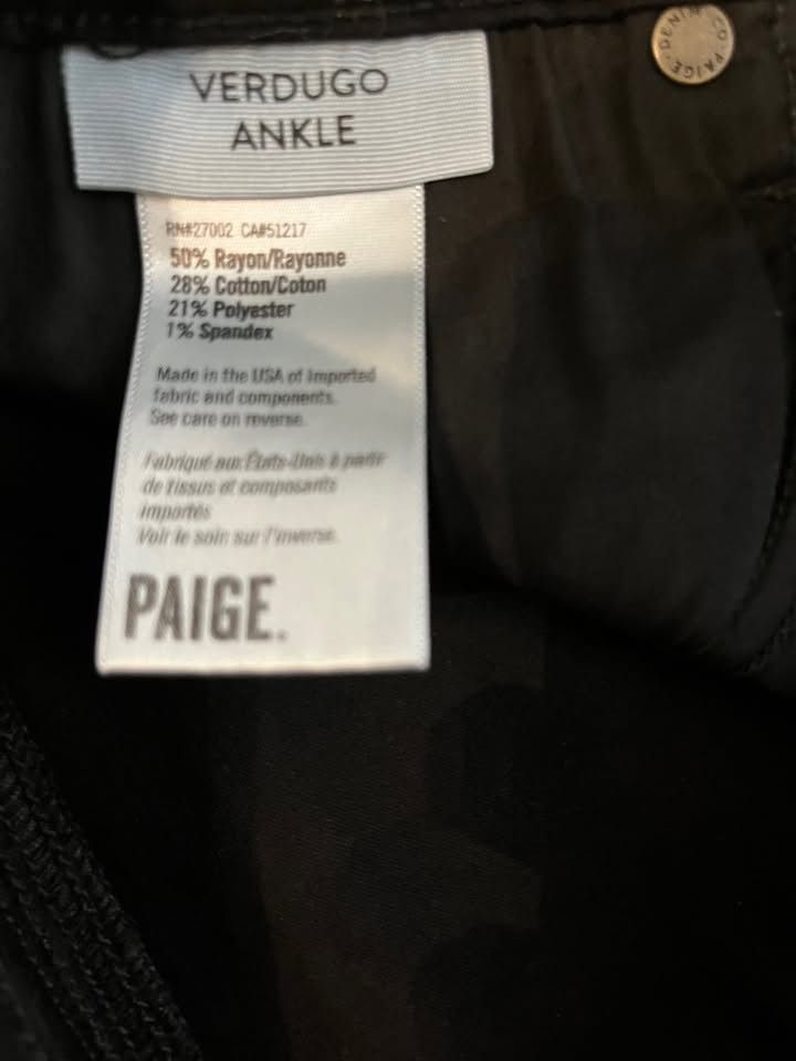 Paige PAIGE Verdugo Ankle Jeans Size 30" / US 8 / IT 44 - 4 Thumbnail