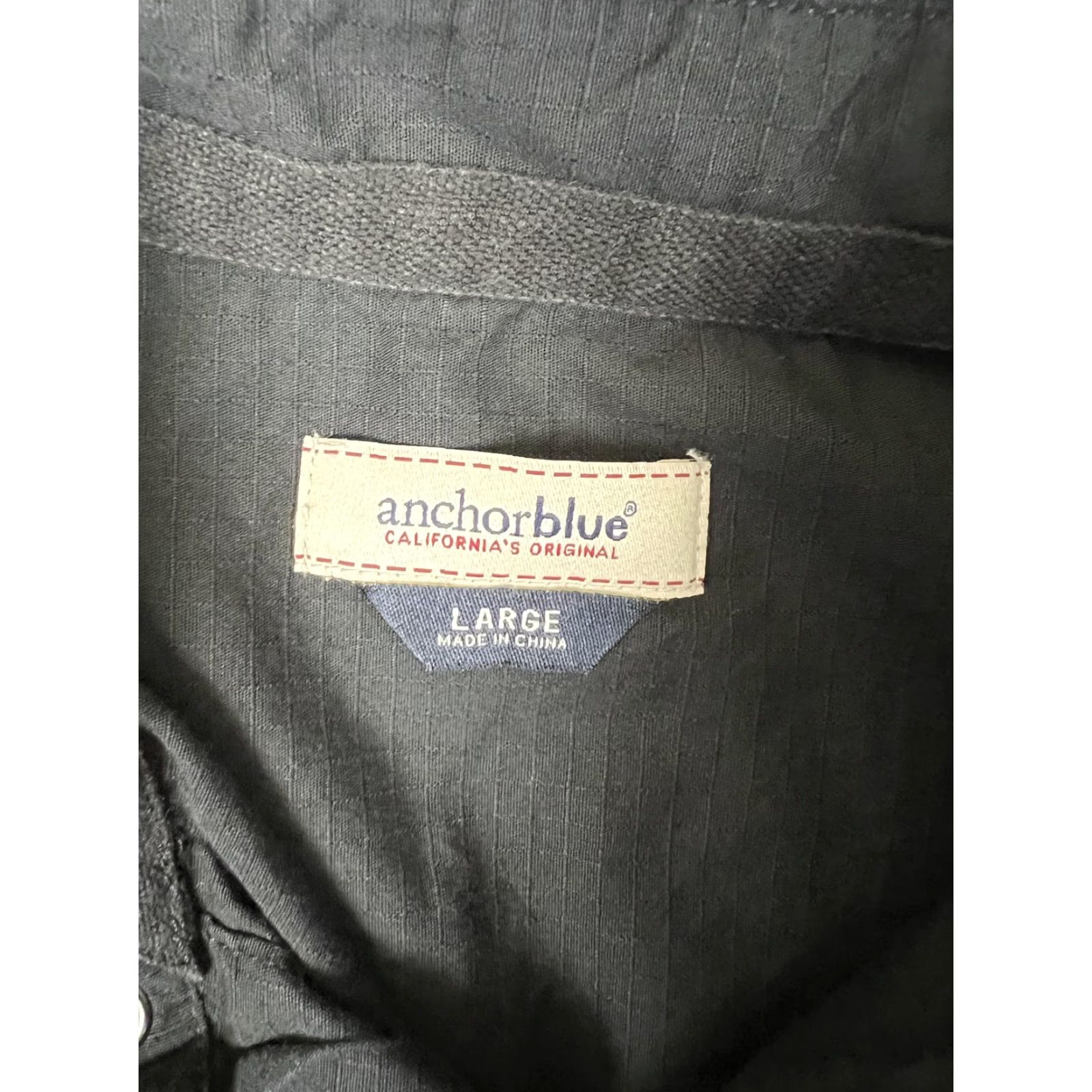 Anchor Blue Vintage Anchor Blue Shirt Mens Large Black Short Sleeve Snap Front Casual Y2K Size US L / EU 52-54 / 3 - 3 Thumbnail