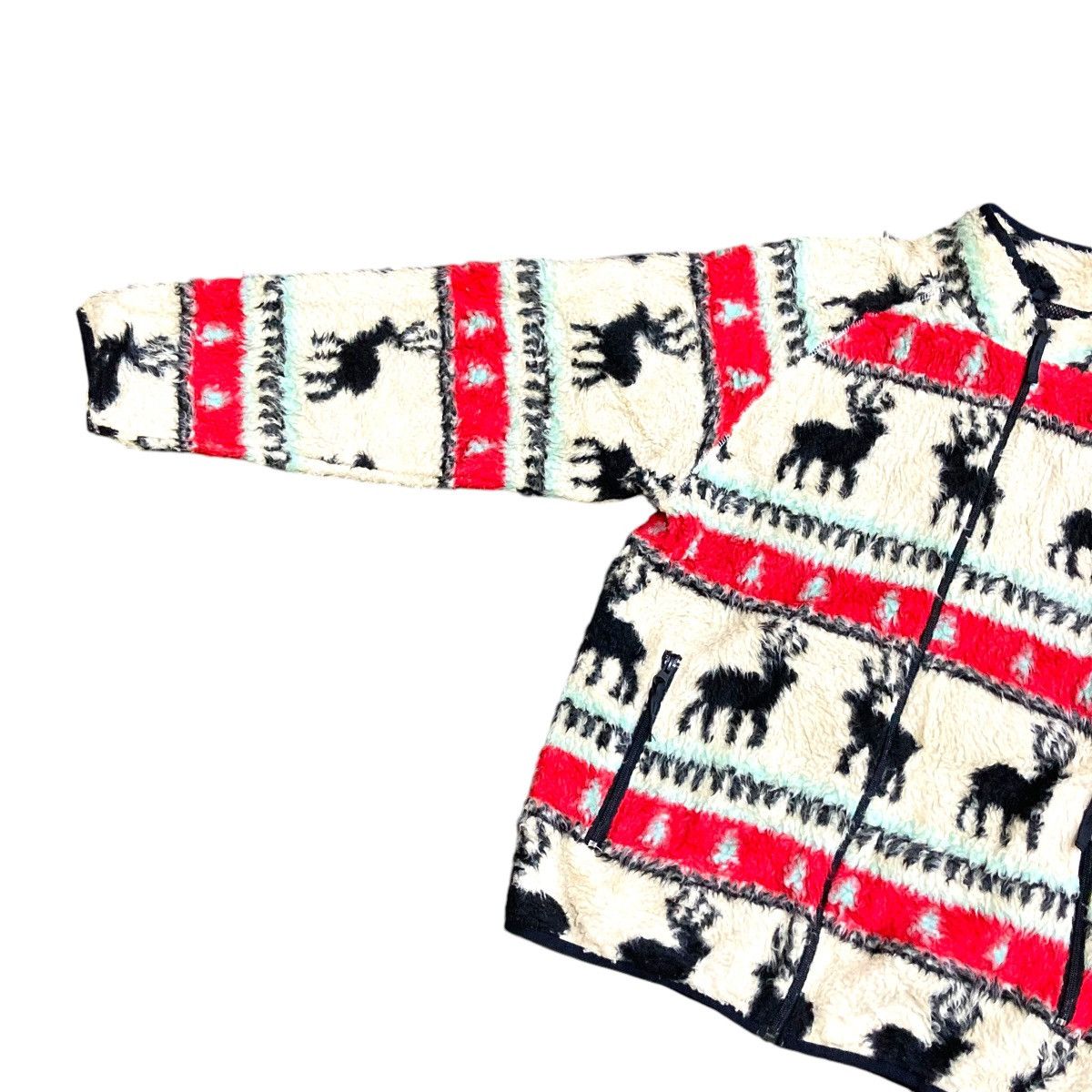 Manastash MANATASH MULTICOLOR FULL ZIP FLEECE JACKET Size US L / EU 52-54 / 3 - 6 Thumbnail