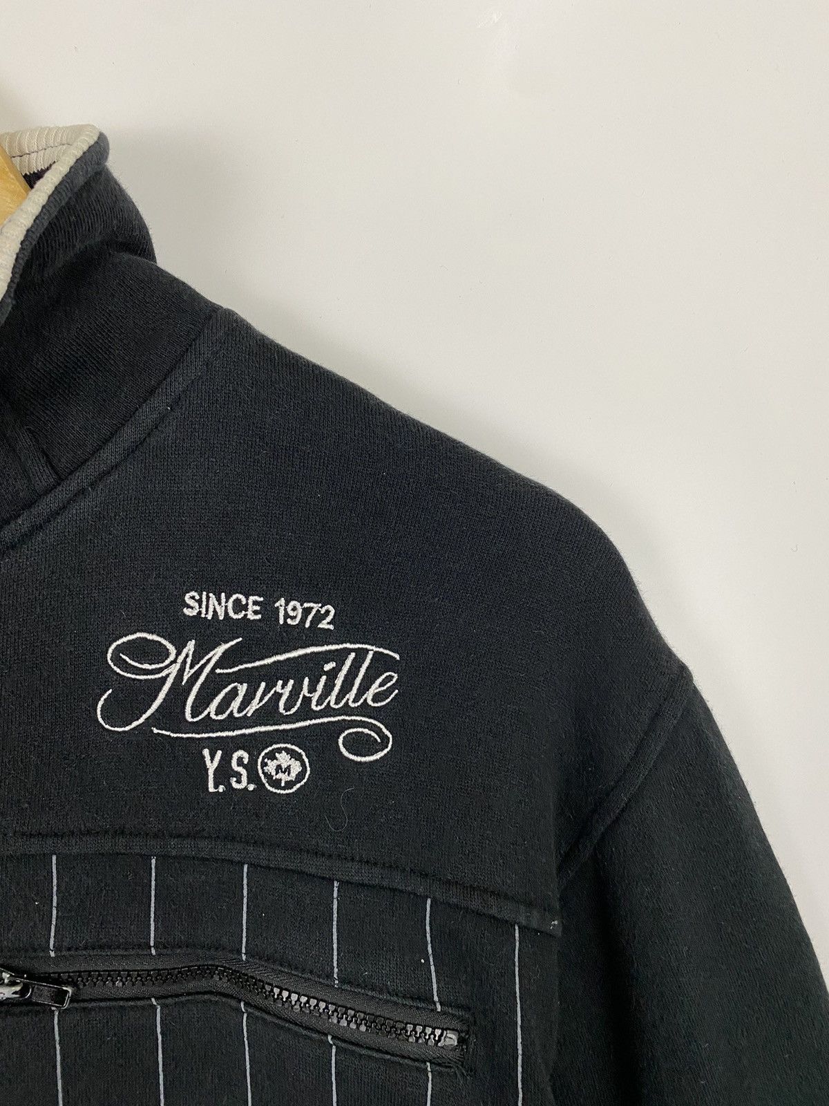 Vintage Vintage Marville Canadian Style Half Zipper Hoodies Size US L / EU 52-54 / 3 - 7 Thumbnail