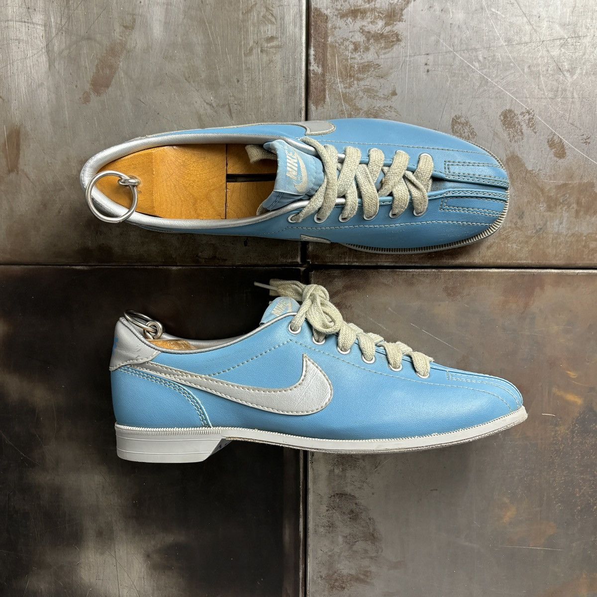 Nike × Vintage 1980s Nike Bowling Shoes Vintage Nike Loafers 1970s Size US 8 / IT 38 - 1 Thumbnail