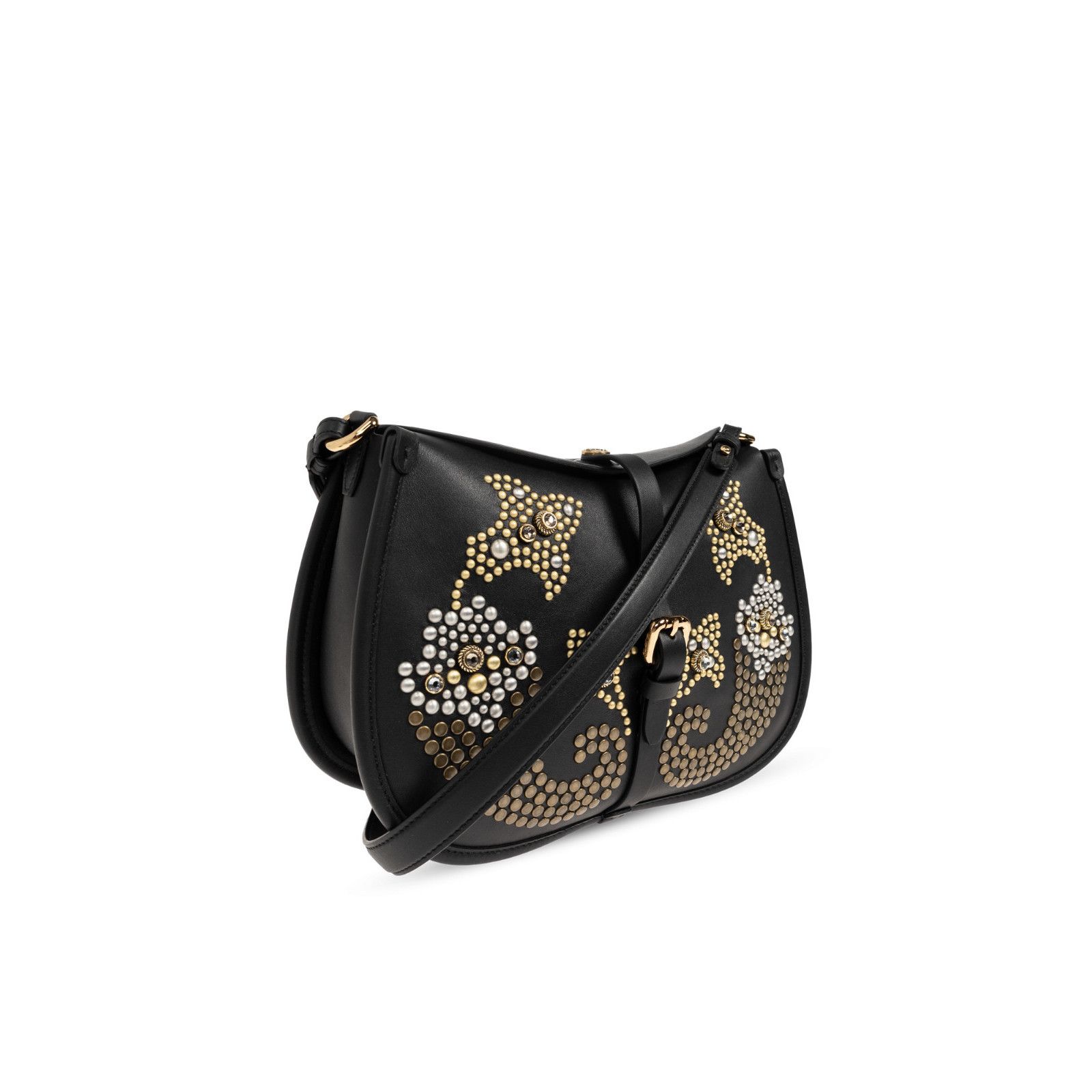 Etro ETRO Pony Medium Black Leather Crossbody Bag New & Authentic Size ONE SIZE - 3 Thumbnail