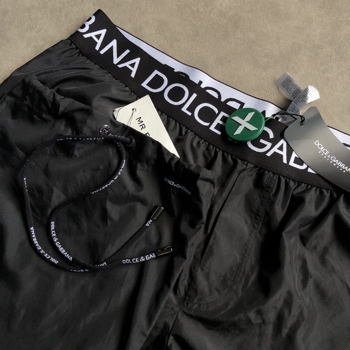 Dolce & Gabbana DOLCE & GABBANA LOGO SWIM SHORTS Size US 36 / EU 52 - 3 Thumbnail