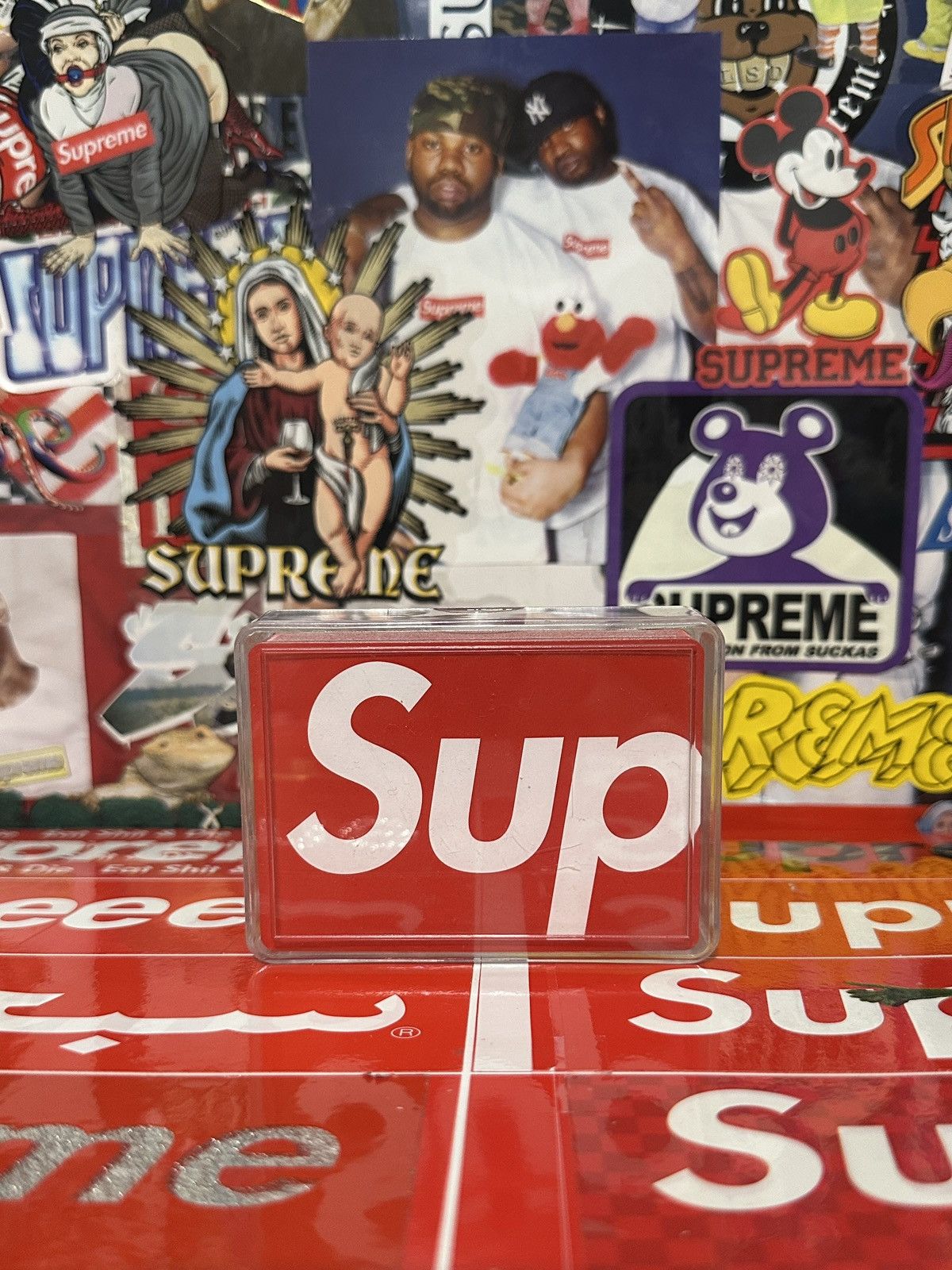 Bicycle × Supreme NEW FW09 Supreme Bicycle Playing Cards Deck 2019 Red RARE OG Size ONE SIZE - 1 Thumbnail