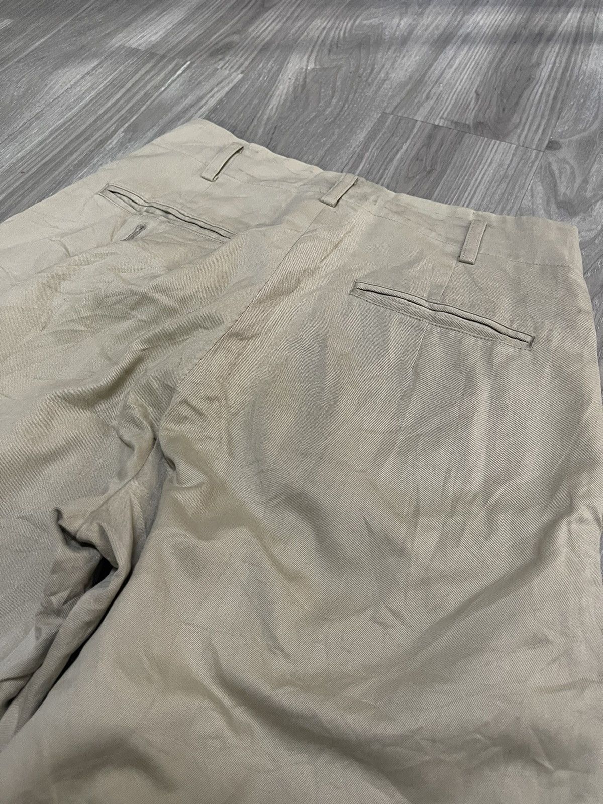 Yohji Yamamoto Ys For Men Wide Classic Pant Size US 29 - 7 Thumbnail