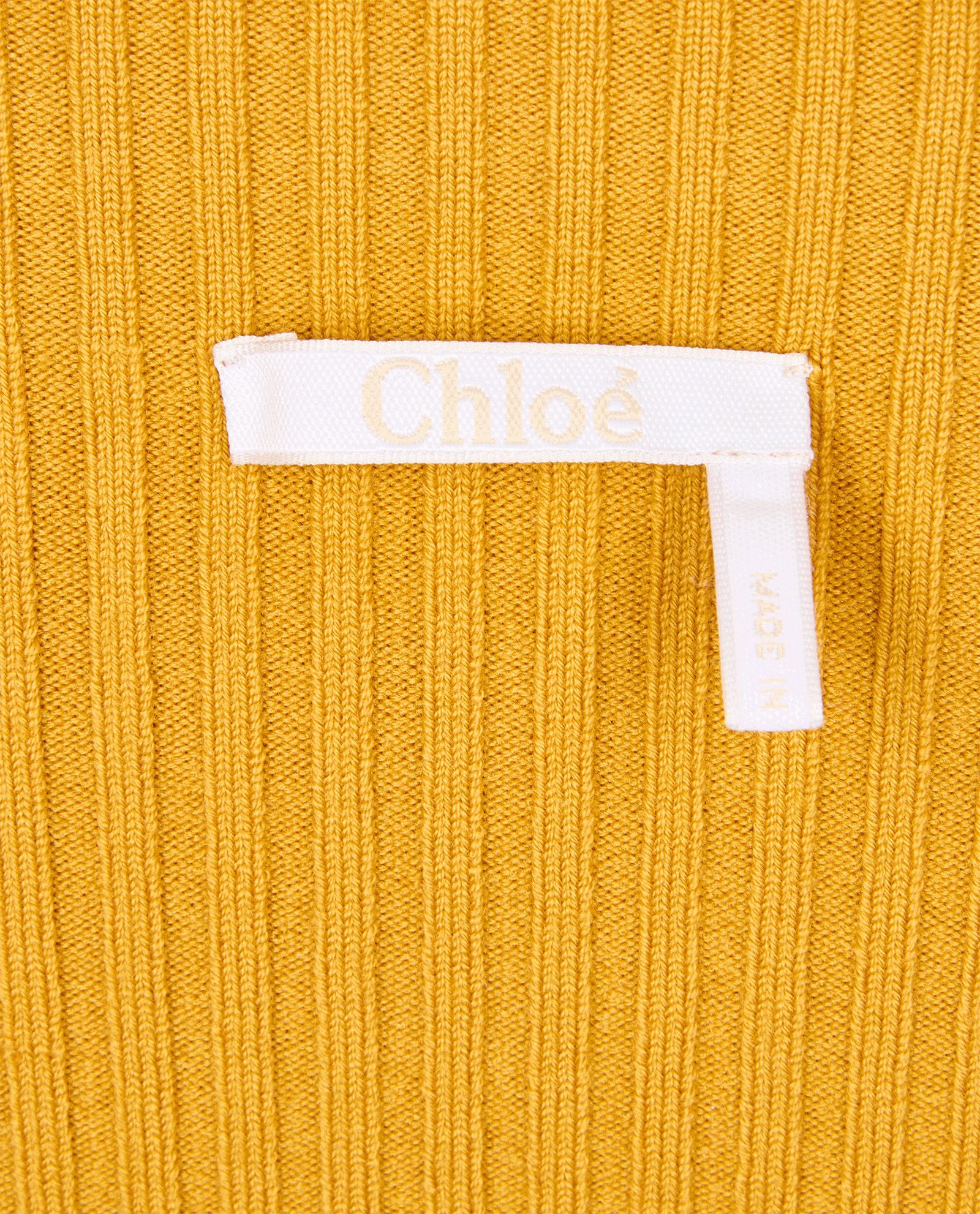 Chloe o1y0825 Crop Top in Yellow Size XL / US 12-14 / IT 48-50 - 4 Thumbnail