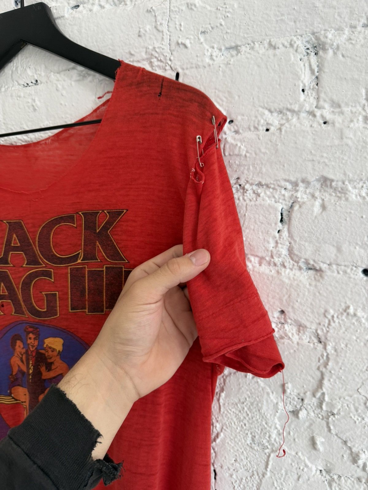 Vintage 1985 BLACK FLAG ‘LOOSE NUT’ TEE Size US M / EU 48-50 / 2 - 3 Thumbnail