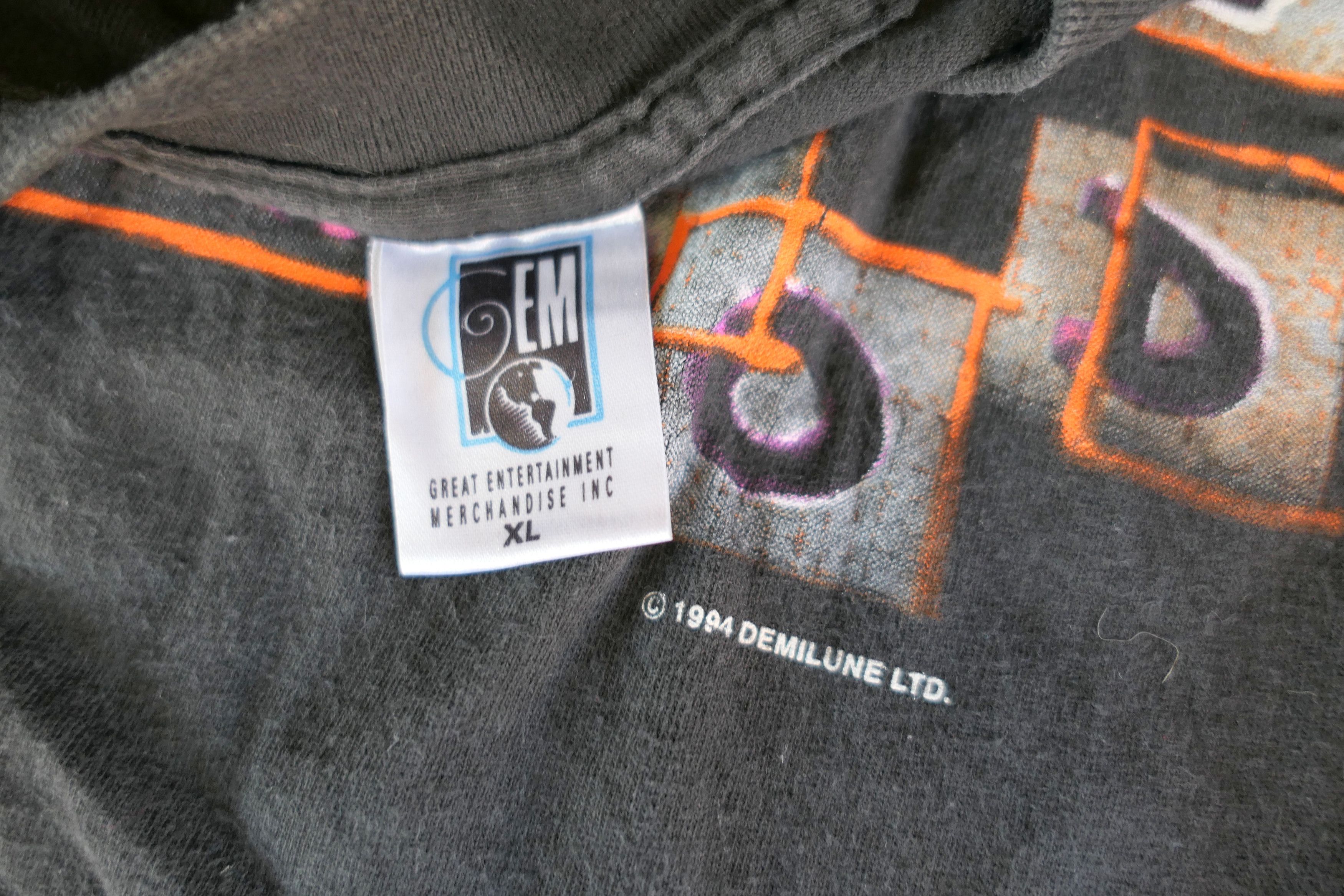 Vintage Vintage 1994 DEPECHE MODE Tour T Shirt XL With Gem Tag Size US XL / EU 56 / 4 - 4 Thumbnail