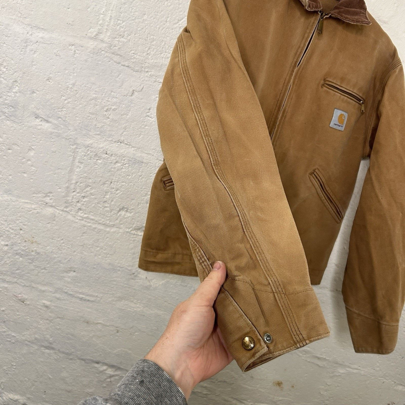 Carhartt Vintage Carhartt Unlined Detroit Jacket “Brown” JU1216 J97 Size US M / EU 48-50 / 2 - 10 Thumbnail