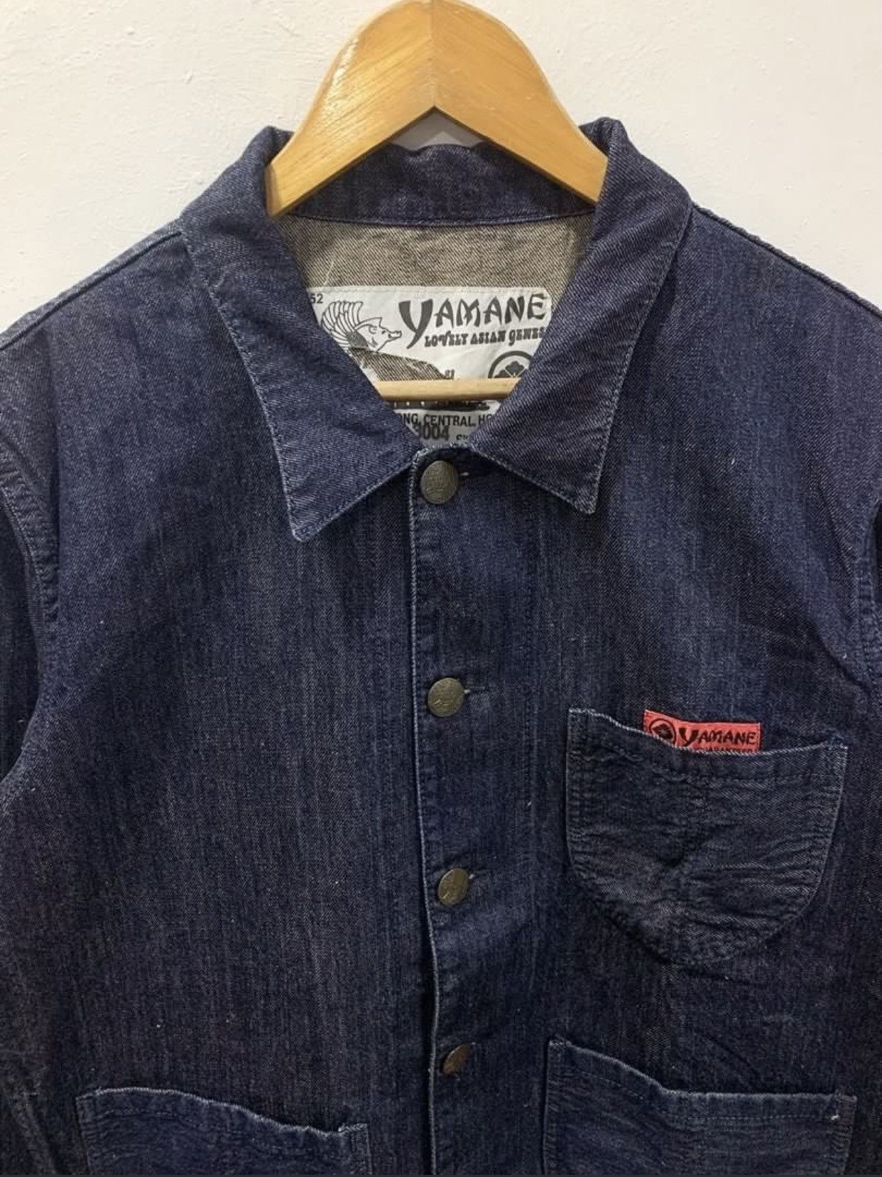 Evisu YAMANE - EVISU LOT 3004 DENIM COVERALL JACKET Size US M / EU 48-50 / 2 - 3 Thumbnail