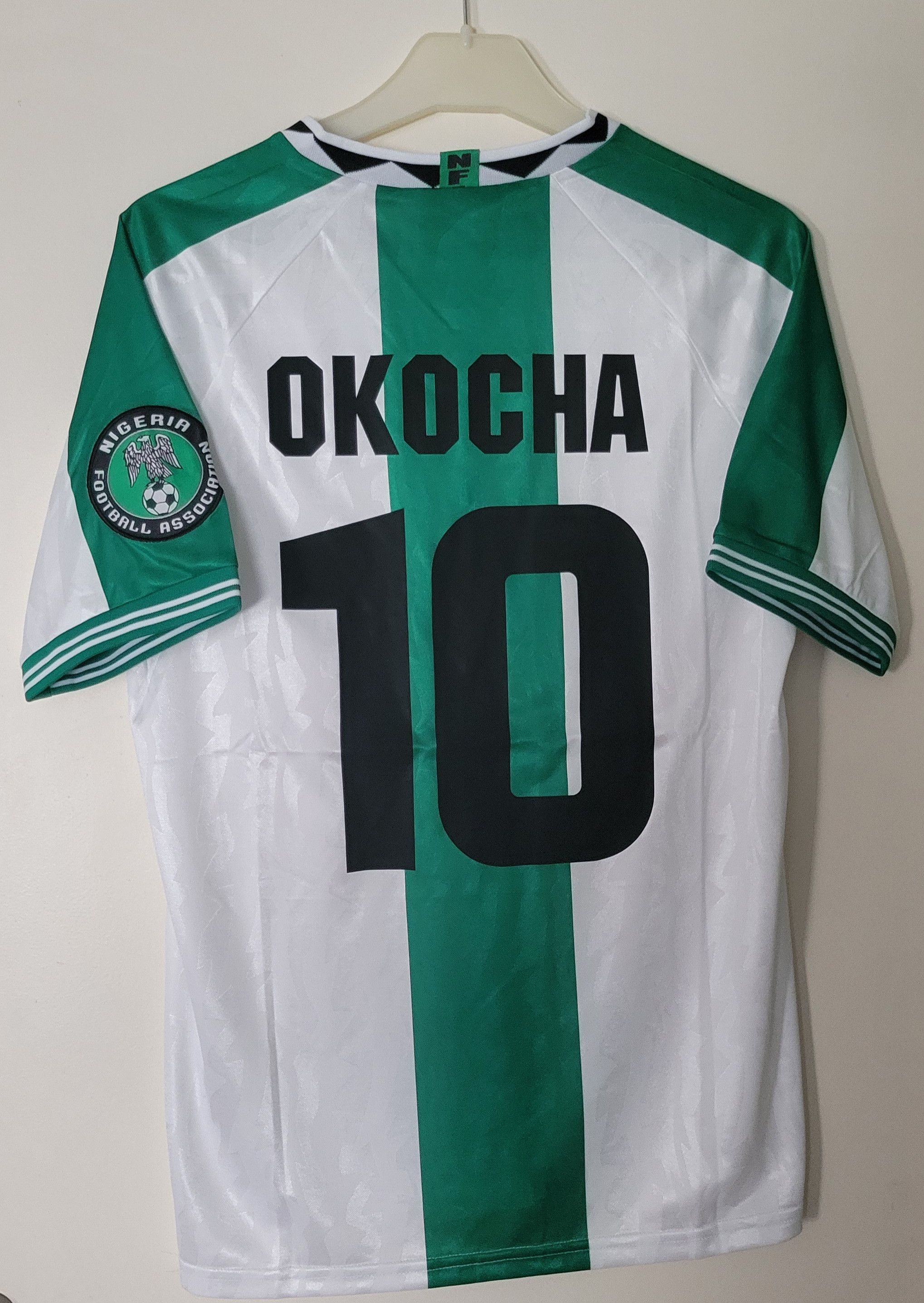 Okocha 10 Nigeria 1996 Jersey vintage football shirt