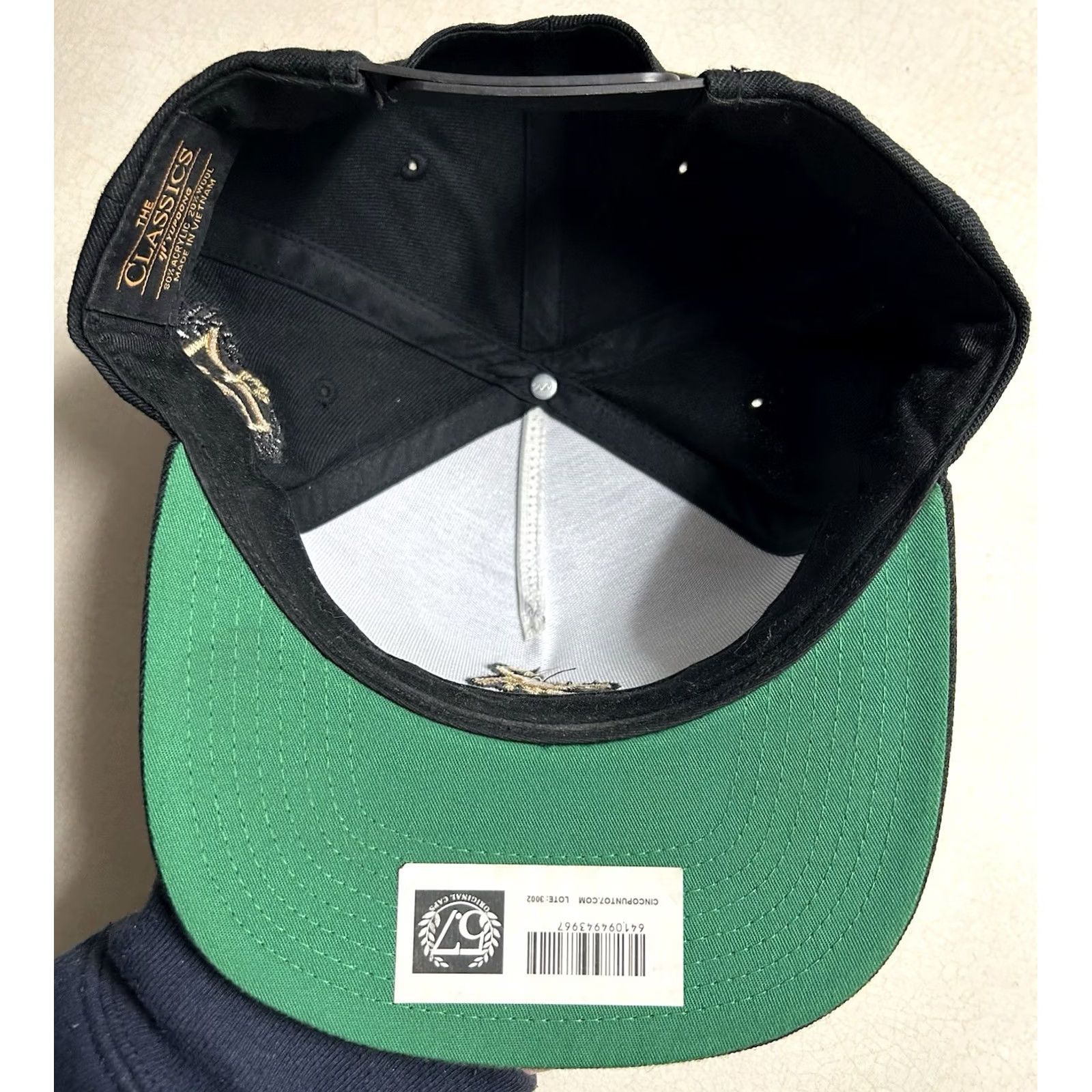 Vintage VINTAGE Cinco Punto 7 Scorpion Snapback Hat Black 5.7 Mexican Street Wear Cap Nike Shirt Size ONE SIZE - 8 Thumbnail