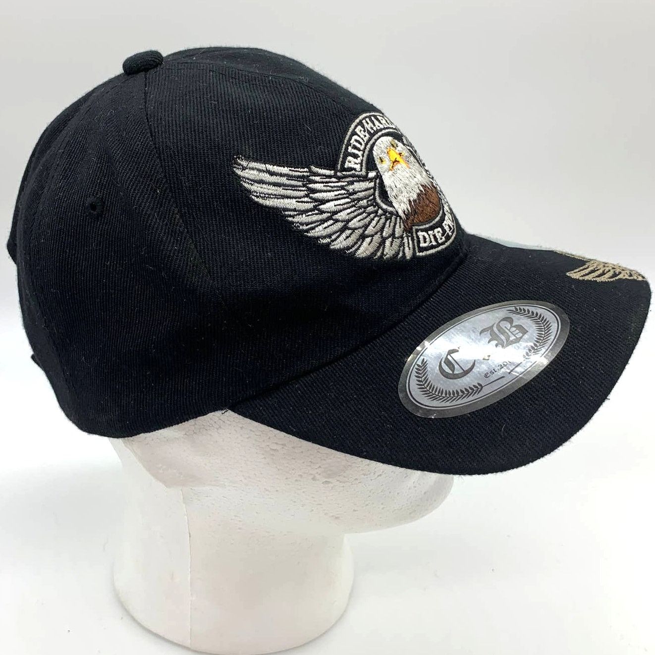 Other Capbai Ride Hard Die Free Motorcycle Cap One Size Size ONE SIZE - 2 Thumbnail