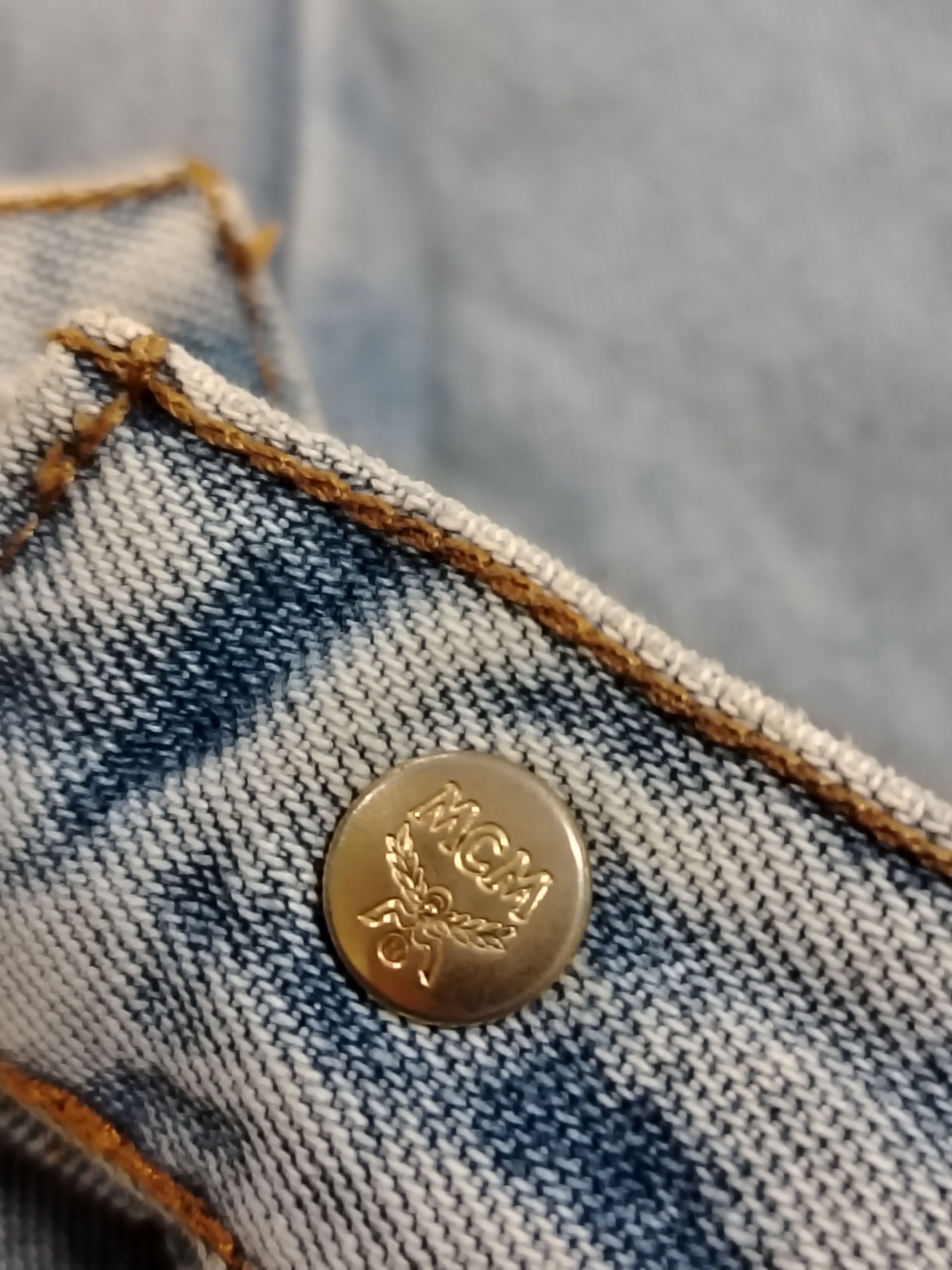 MCM Vintage MCM embroidered jeans Size 28" / US 6 / IT 42 - 7 Thumbnail