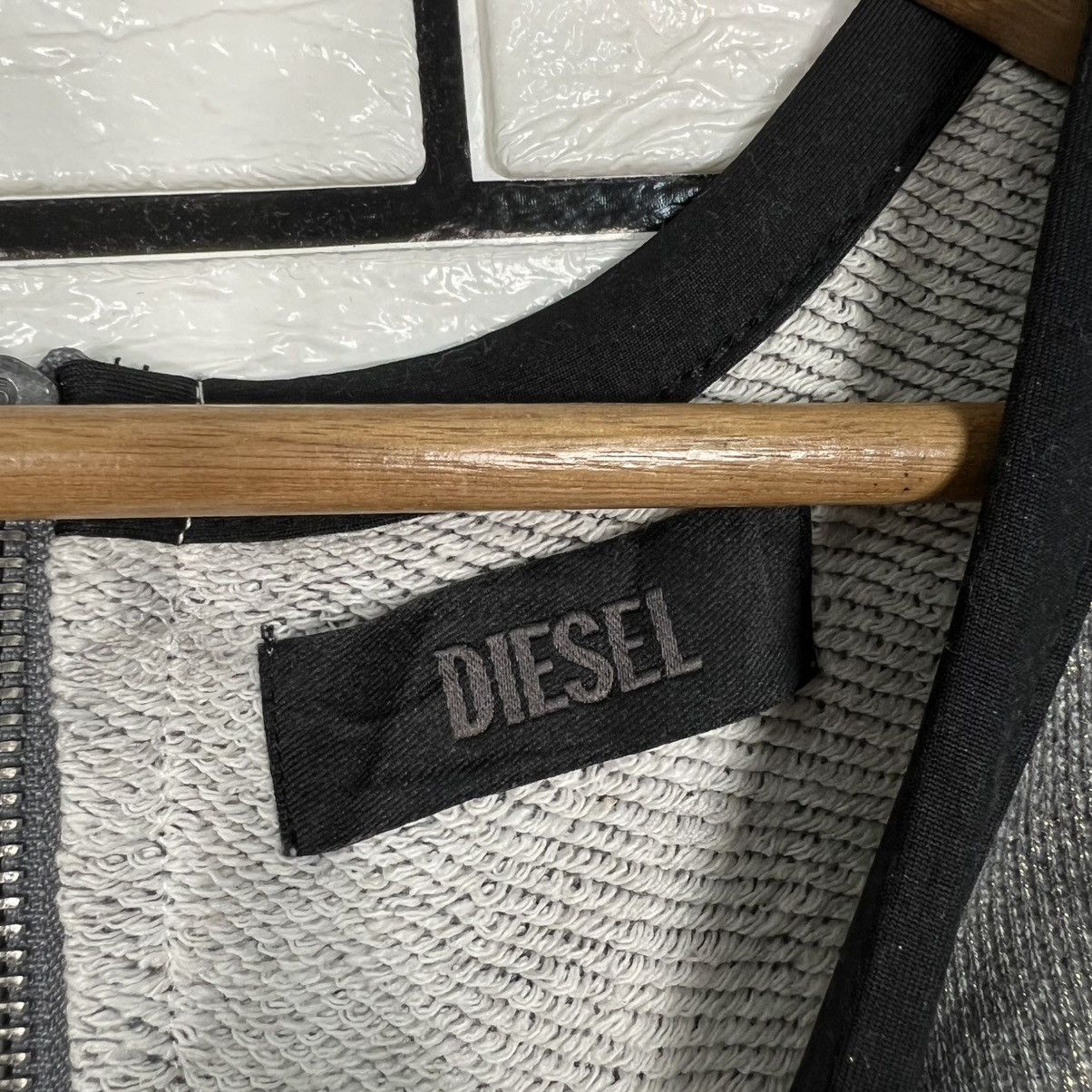 Diesel DIESEL Women Short Sleeve Tees Half Zip on Back #4166-C191 Size S / US 4 / IT 40 - 8 Thumbnail