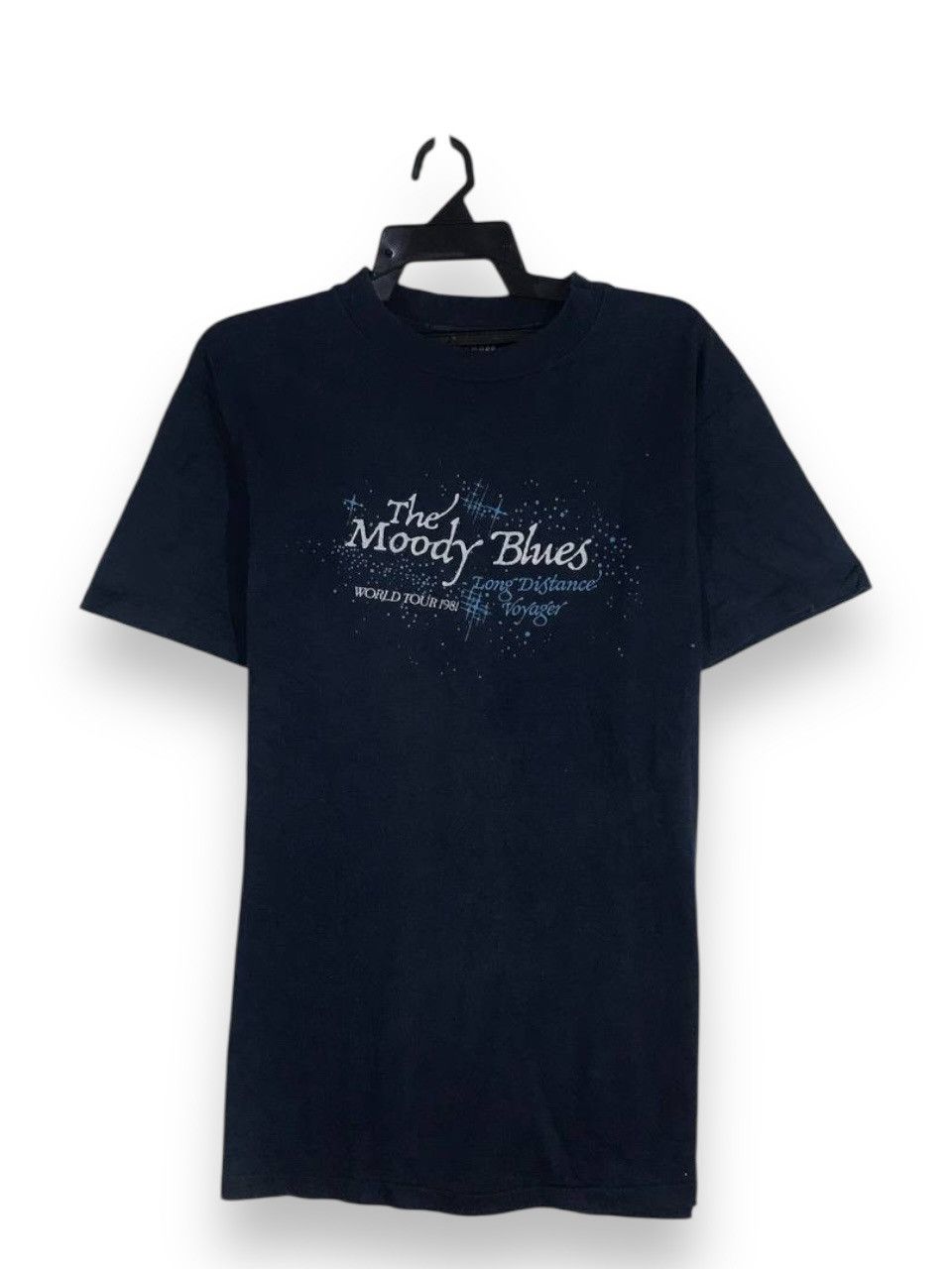 Band Tees Vintage 1981 The Moody blues band clair brothers phase linea Size US L / EU 52-54 / 3 - 1 Thumbnail
