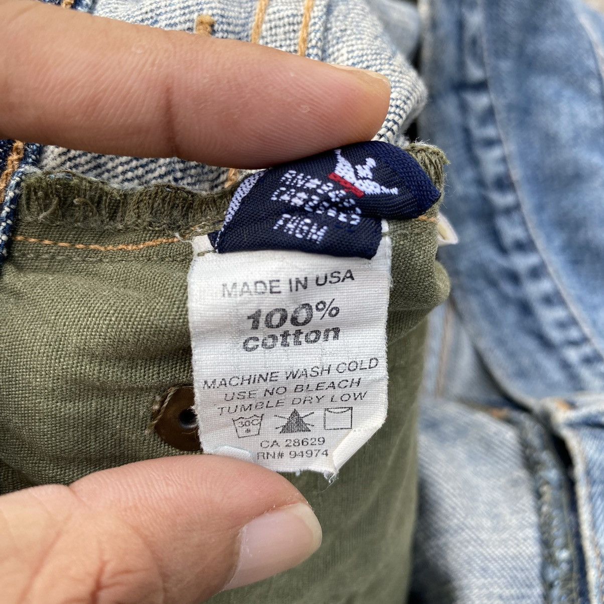 Stussy × Vintage Vintage Stussy-dm baggy jeans Size US 36 / EU 52 - 6 Thumbnail