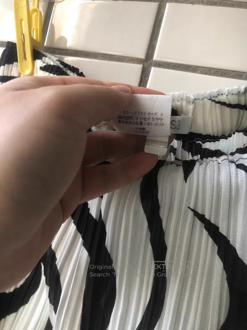 Issey Miyake Issey Miyake Color-Block Pants Size 25" / US 0 / IT 36 - 3 Thumbnail