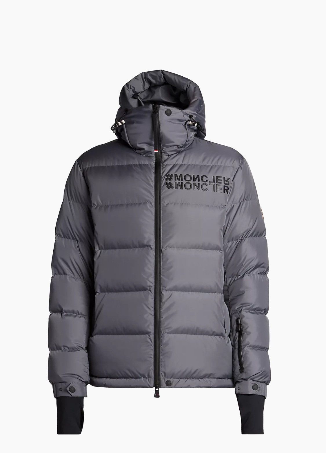 image of Moncler Grenoble Puffer Jacket in Grey, Men's (Size XL)