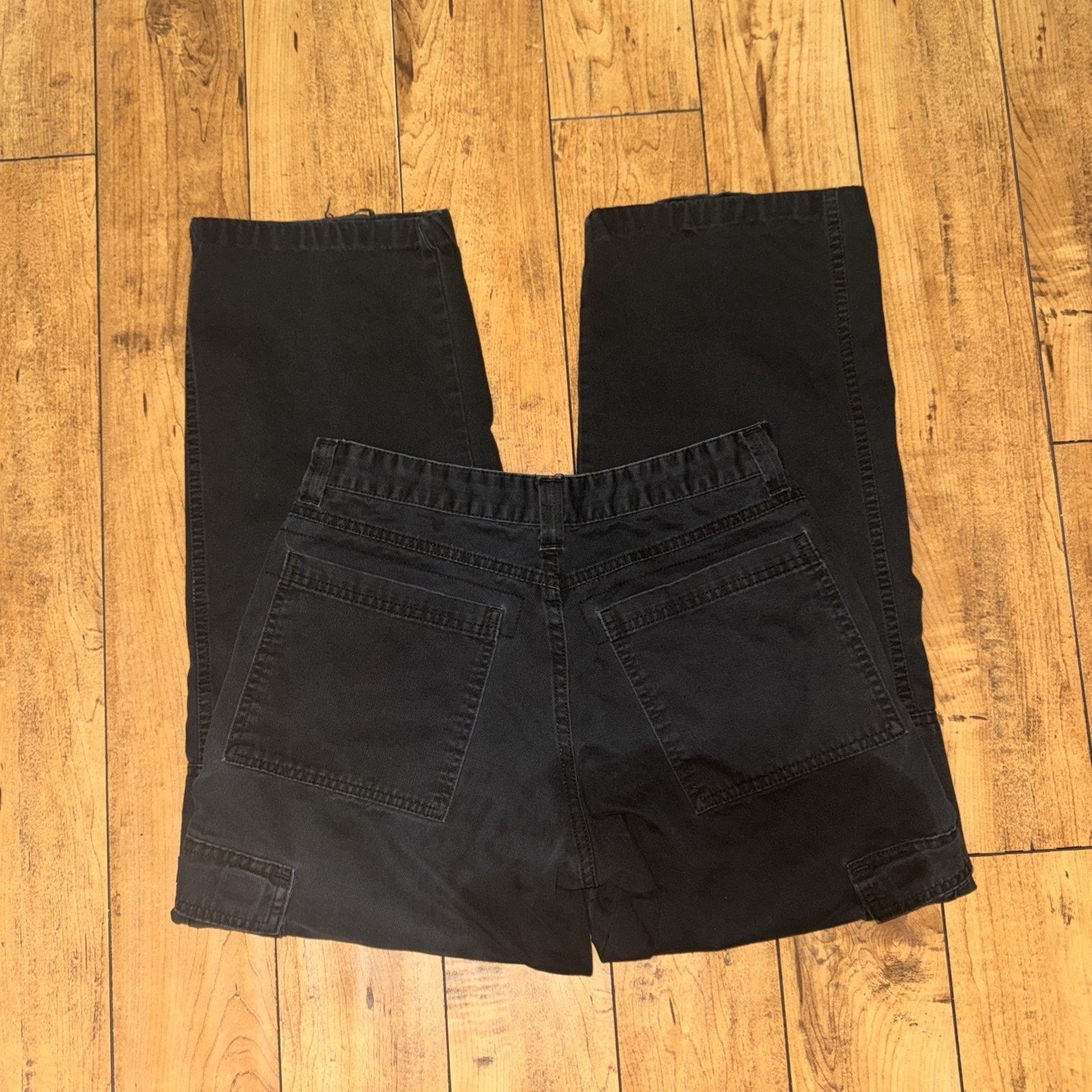 Vintage × Wrangler Wrangler Cargo Pants Black 30x29 Size US 30 / EU 46 - 5 Thumbnail