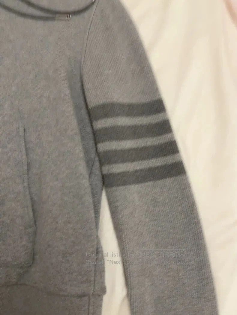 Thom Browne Thom Browne Paneled Sleeve Hoodie. Size US L / EU 52-54 / 3 - 2 Thumbnail