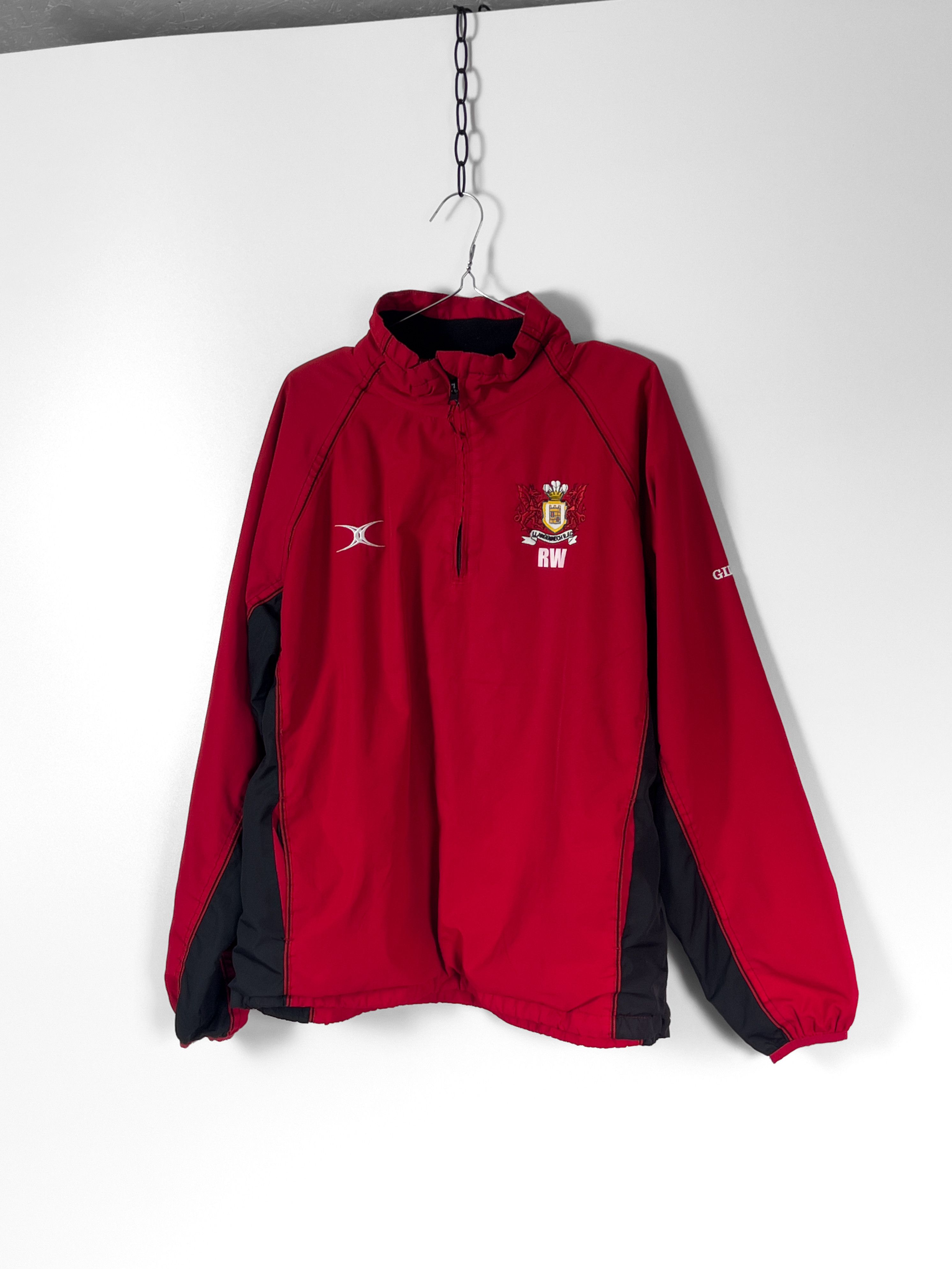 Other Gilbert x Wrexham RFC 1/4 Zip Training Jacket (2010-2011) Size US L / EU 52-54 / 3 - 1 Thumbnail