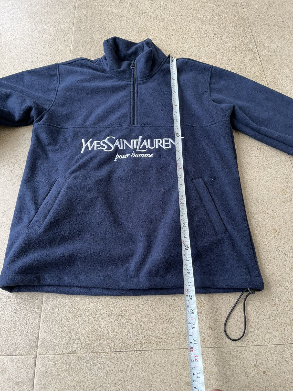 Yves Saint Laurent Vintage Dead Stock Yves Saint Laurent Pour Homme abig Logo Size US L / EU 52-54 / 3 - 12 Thumbnail