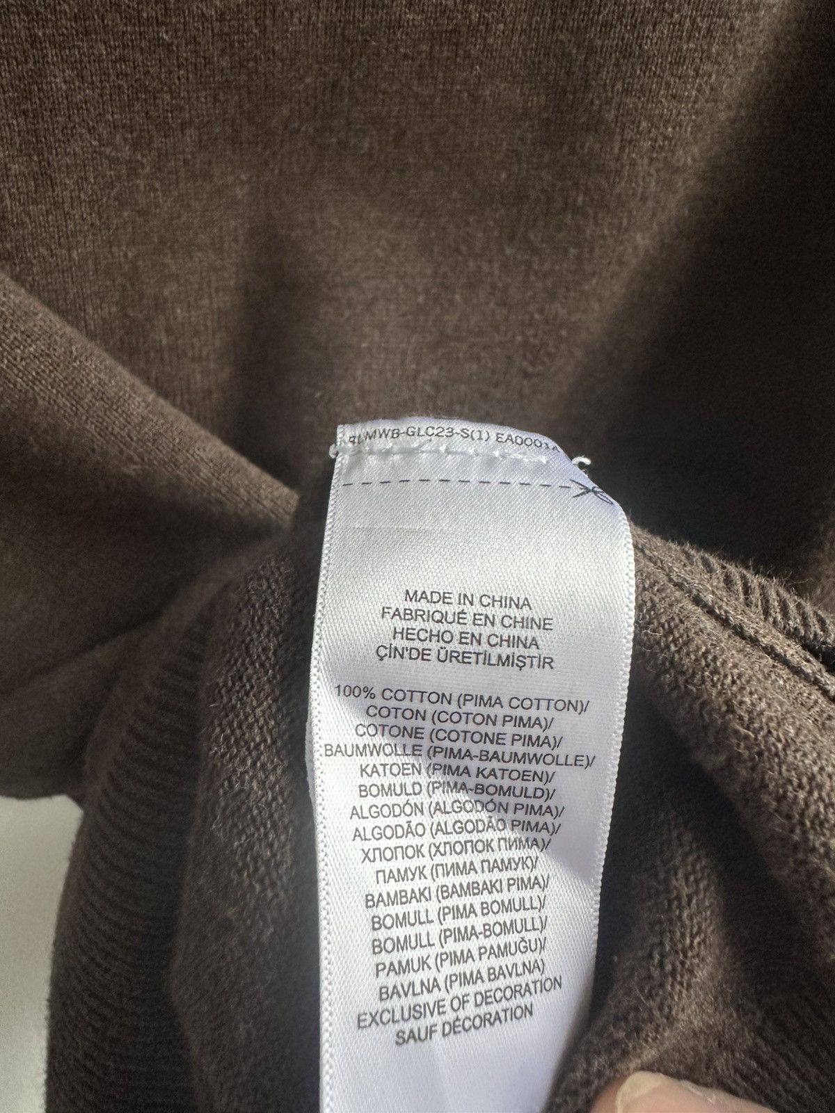 Polo Ralph Lauren Polo Ralph Lauren v neck cotton sweater Size US M / EU 48-50 / 2 - 8 Thumbnail