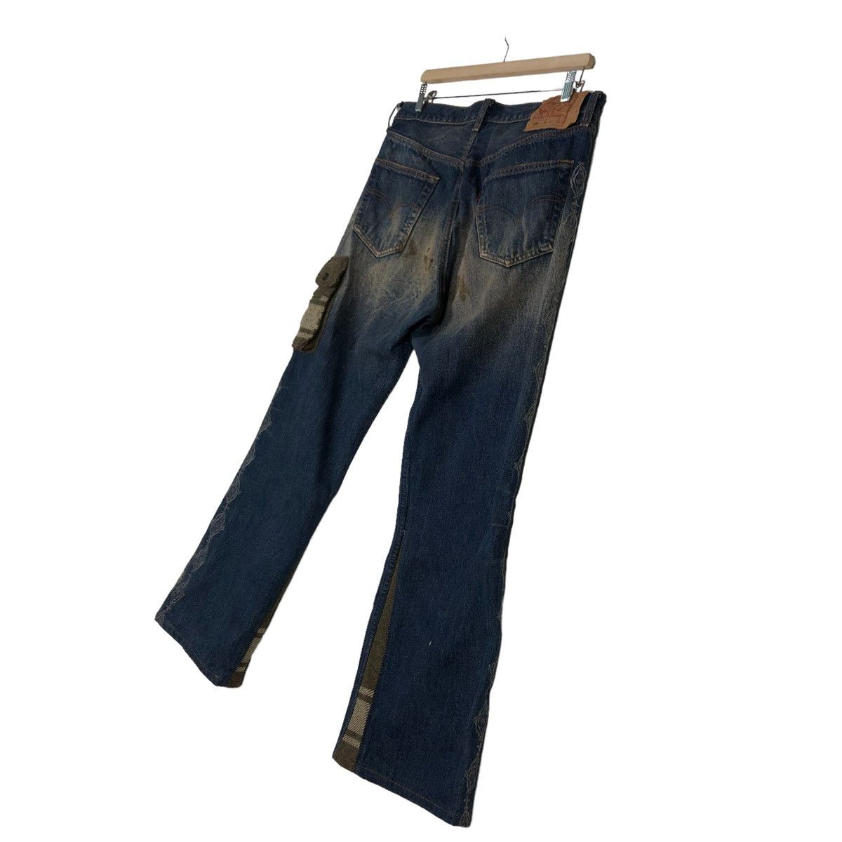Levi's 🔥VINTAGE LEVIS DENIM JEANS RARE DESIGN COMME CA ISM JAPAN Size US 34 / EU 50 - 10 Thumbnail