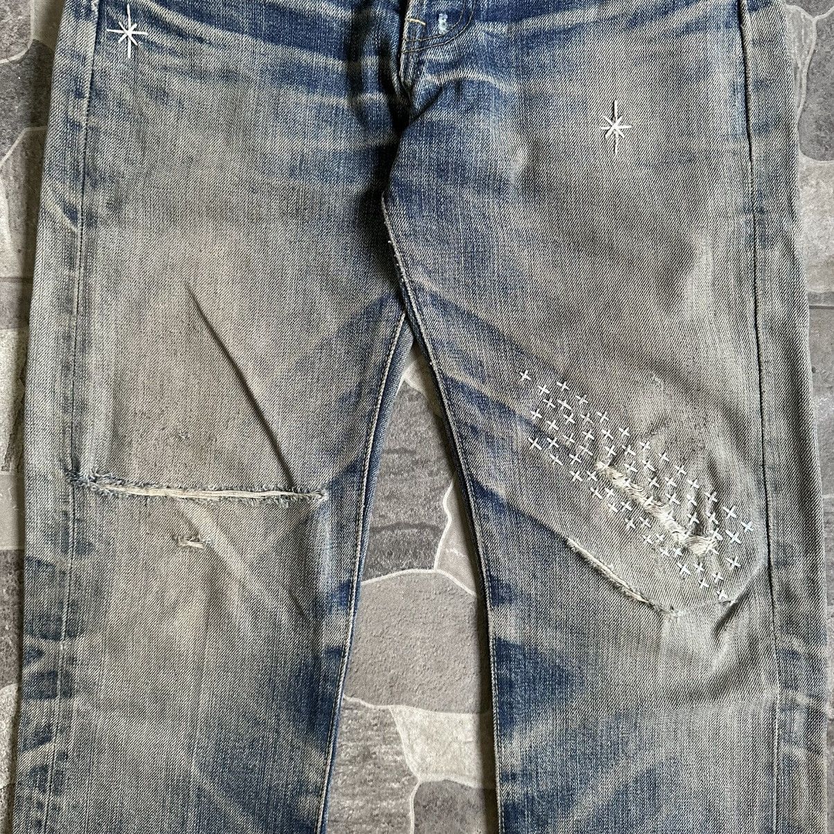 Levi's Vintage Clothing Vintage 1990s Levis 501-0657 Big E Selvedge Fadded Size US 28 / EU 44 - 7 Thumbnail
