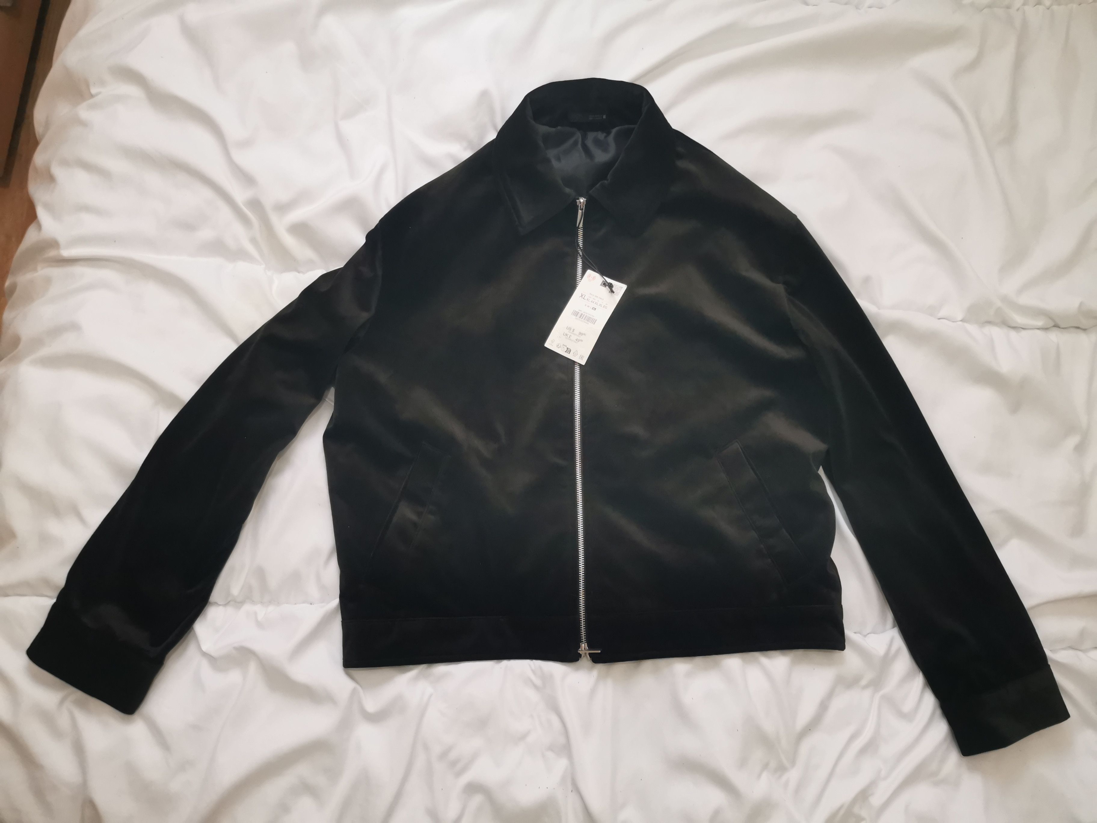 Zara Zara man textured velour overshirt size XL Size US S / EU 44-46 / 1 - 2 Thumbnail