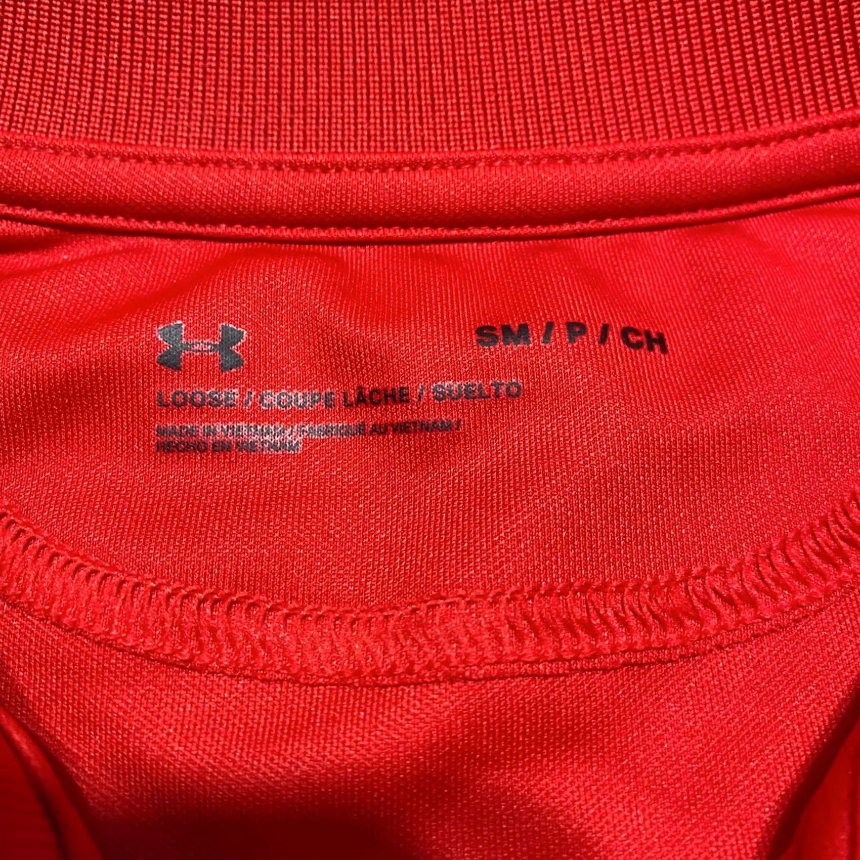 Under Armour Under Armour Polo Shirt Golf Red S Mens Athletic Short Sleeve Shirt Size US S / EU 44-46 / 1 - 3 Thumbnail