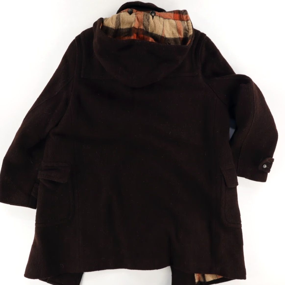 Vintage LodenFrey Wool Toggle Long Coat Jacket Brown Men's L - Wool Blend Long Coat Solid Jacket Mens L Brown Size US L / EU 52-54 / 3 - 4 Thumbnail