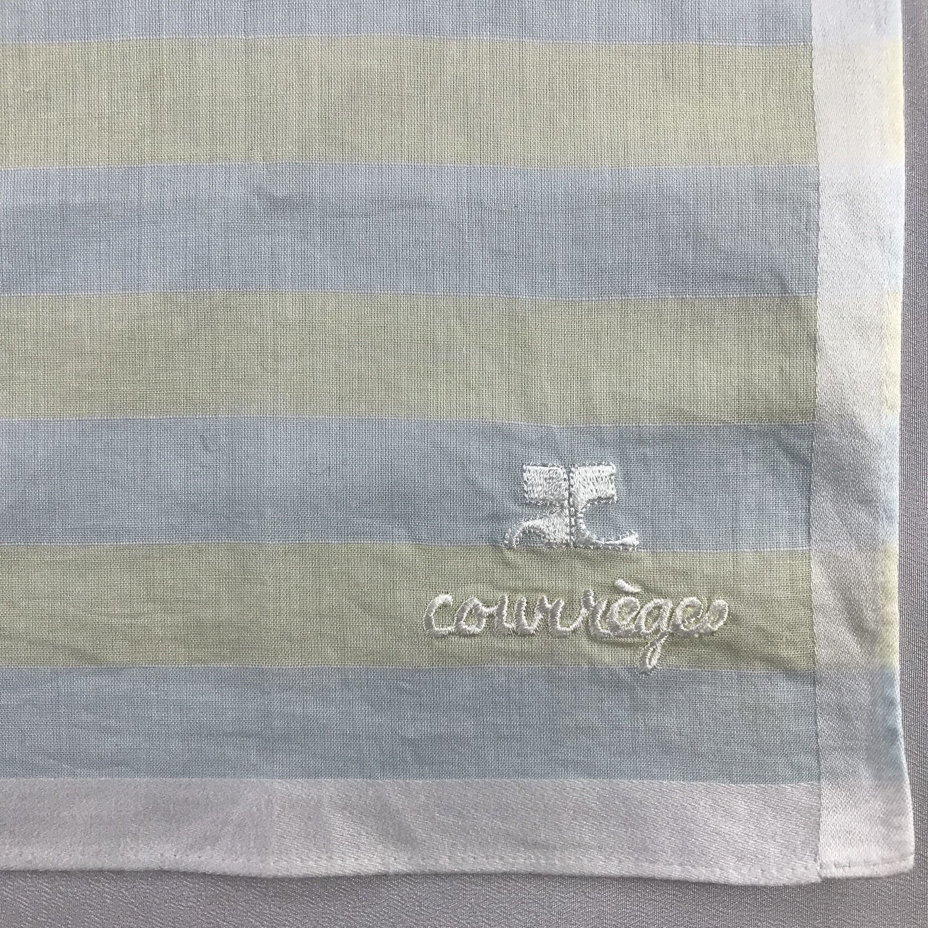 Courreges Courreges Handkerchief / Bandana / Neckerchief C688 Size ONE SIZE - 6 Thumbnail