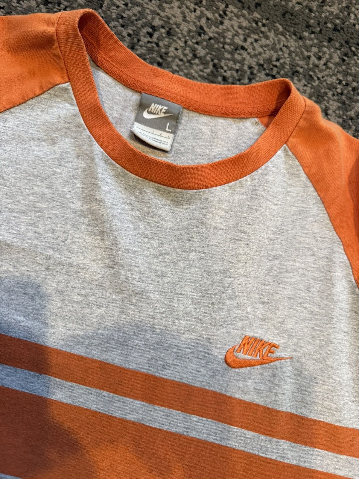 Vintage Vintage Nike Logo Tee Size US L / EU 52-54 / 3 - 2 Thumbnail