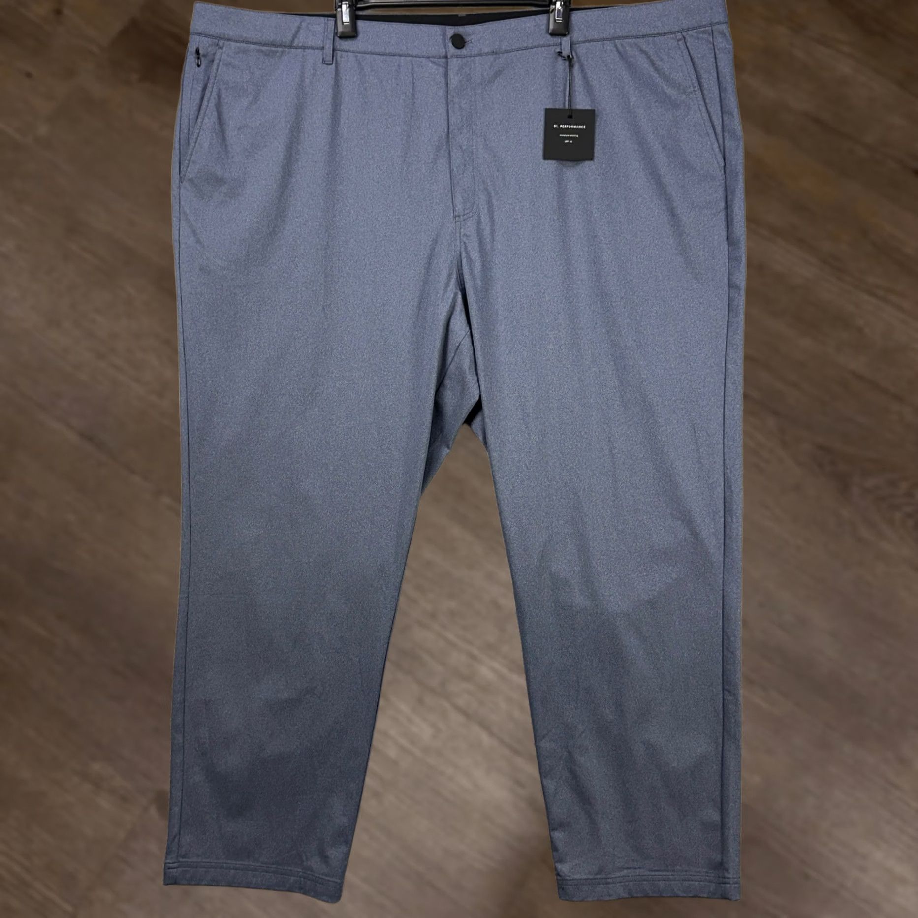 Vintage 01.Algo Mens Performance Chino Golf Pants 46 Blue Straight Pocket Size US 30 / EU 46 - 1 Thumbnail