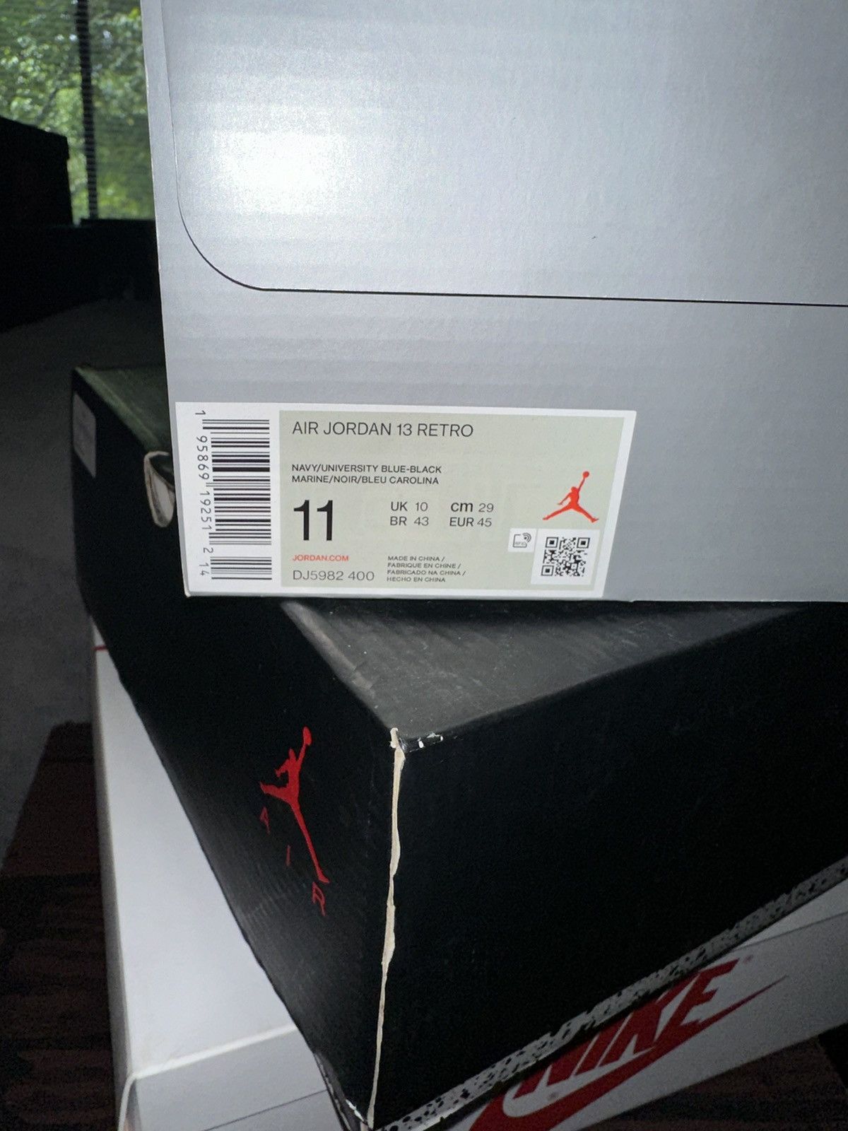 Jordan Brand Jordan 13 Brave Blue Size US 11 / EU 44 - 7 Thumbnail