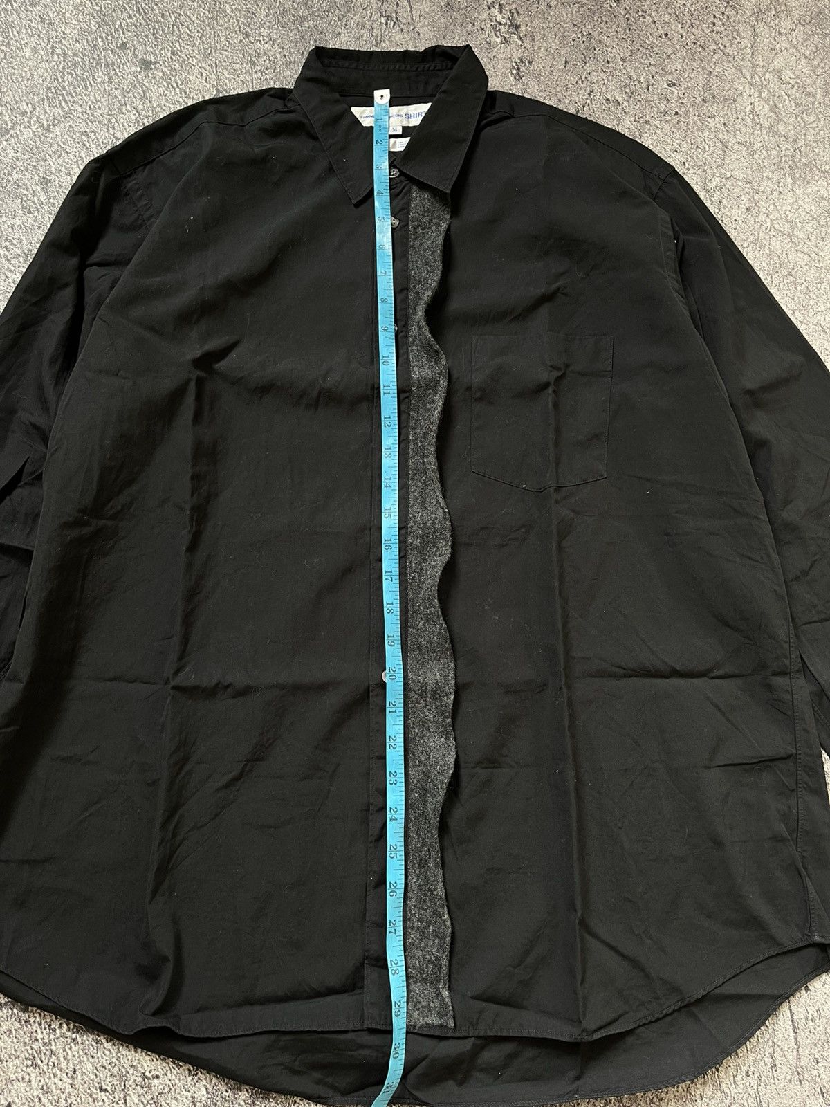 Comme des Garcons COMME DES GARCONS HIDDEN BUTTON SHIRT Size US L / EU 52-54 / 3 - 9 Thumbnail