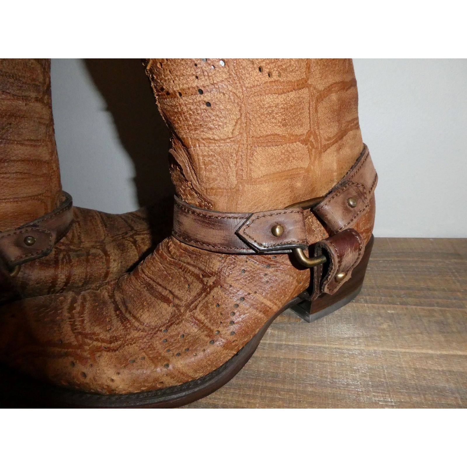 Corral CORRAL soft leather western cowgirl boot, size 6M Size US 6 / IT 36 - 3 Thumbnail