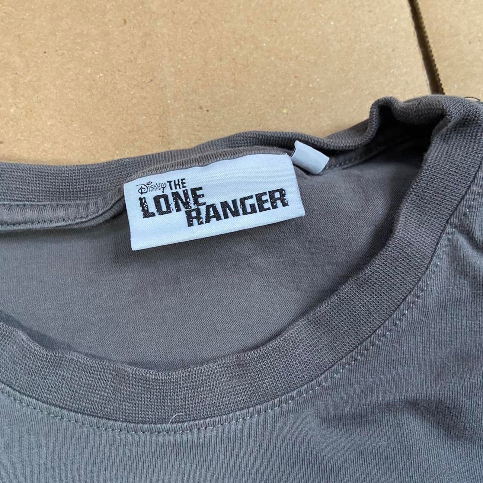 Disney Disney lone ranger tee shirt small gray Size US S / EU 44-46 / 1 - 3 Thumbnail
