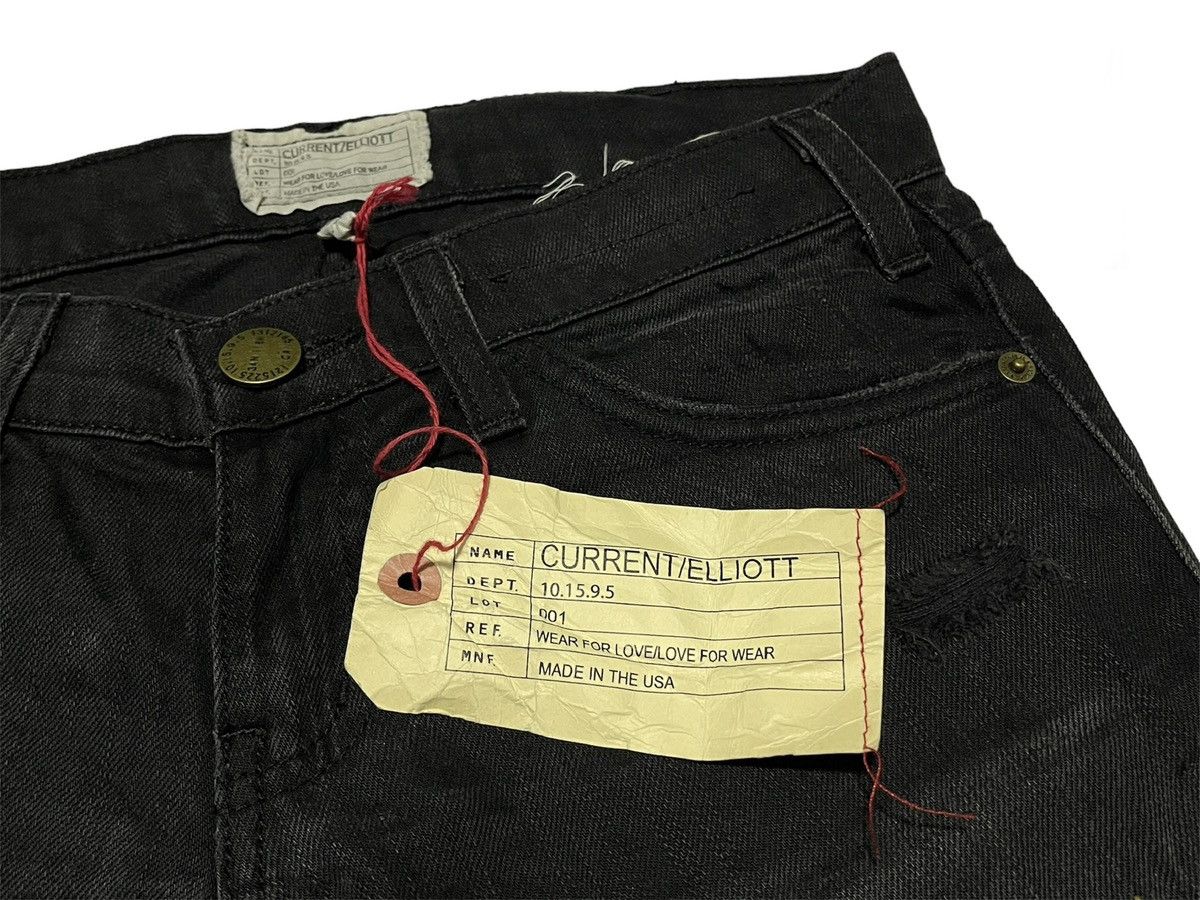 Current/Elliot 🔥NOS🔥Current/Elliott Distressed Skinny Jeans Size 29" - 8 Thumbnail