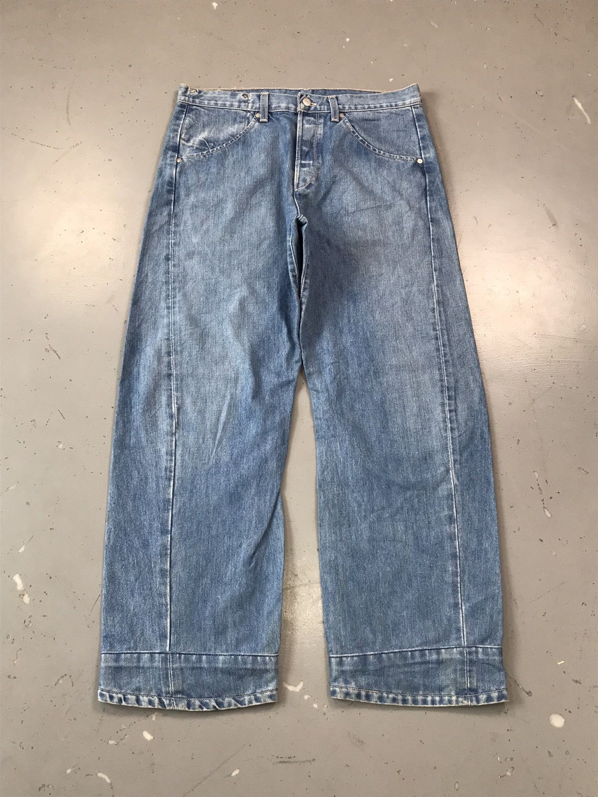 Vintage Levi’s engineer jeans denim